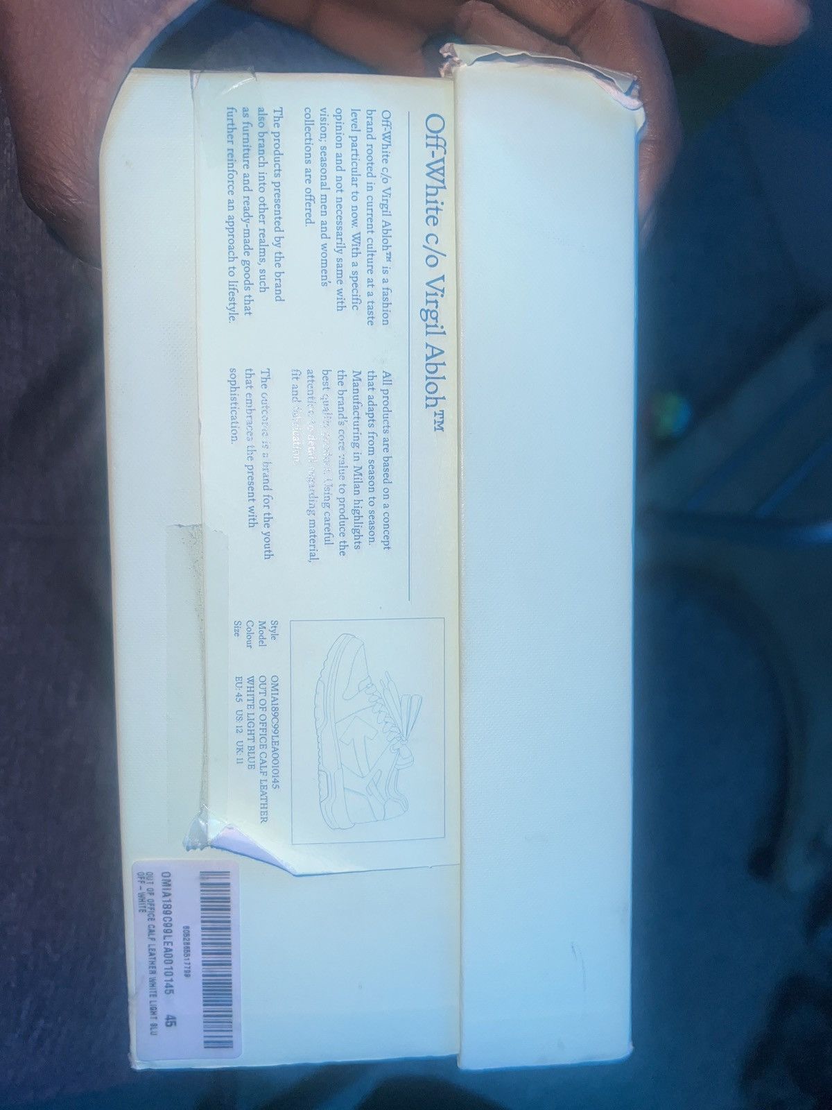 Off-White OFF-WHITE Out Of Office Size US 12 / EU 45 - 9 Thumbnail