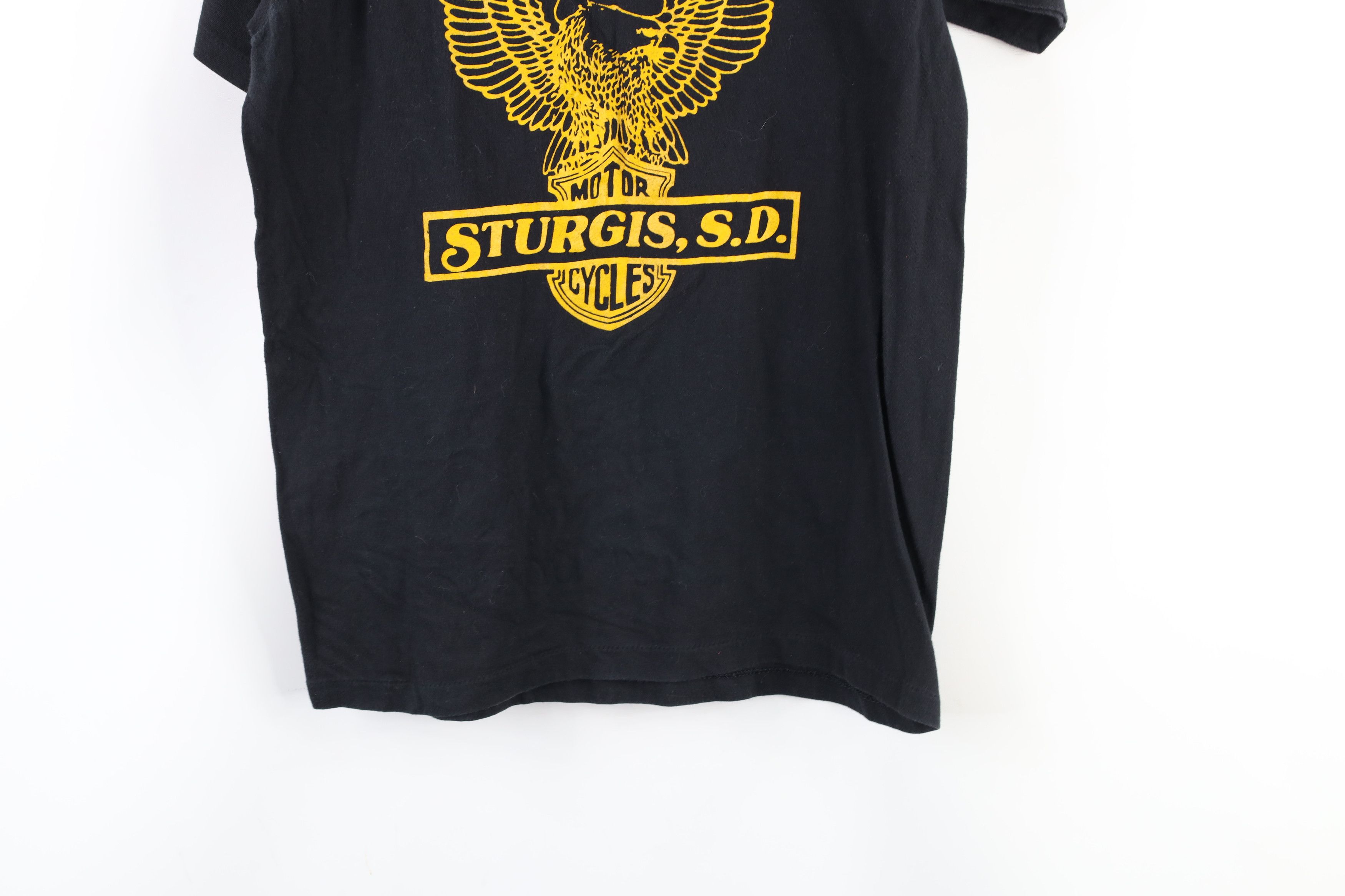 Vintage Vintage 90s 50th Anniversary Sturgis Bike Rally T-Shirt USA Size US L / EU 52-54 / 3 - 9 Thumbnail