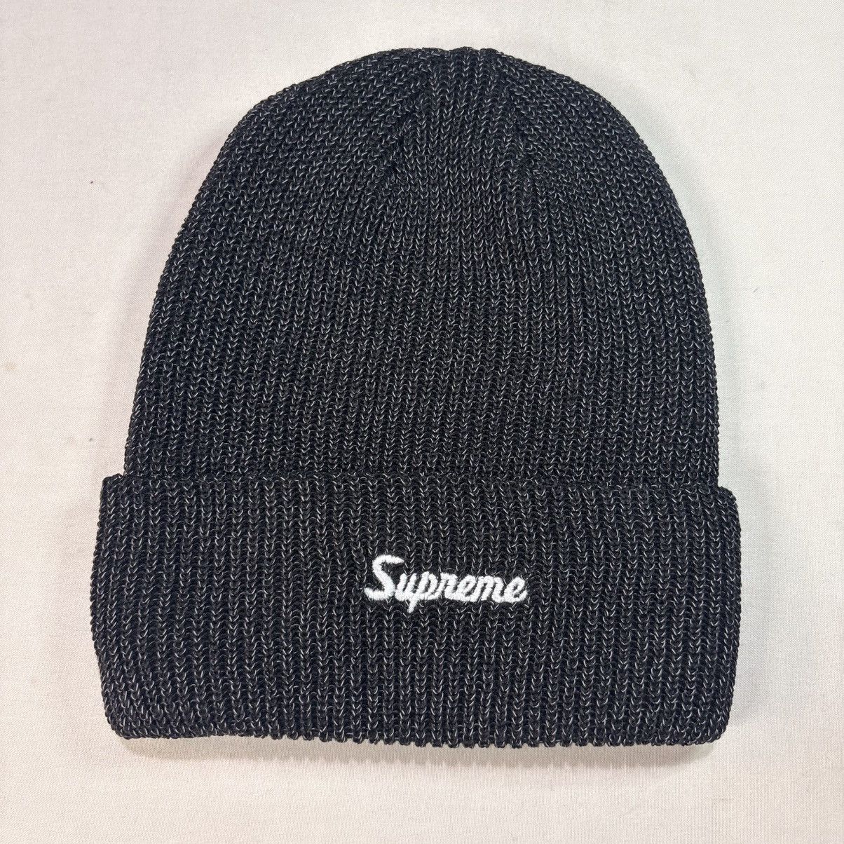Supreme Supreme Black Loose Gauge Beanies (fw24) | Grailed