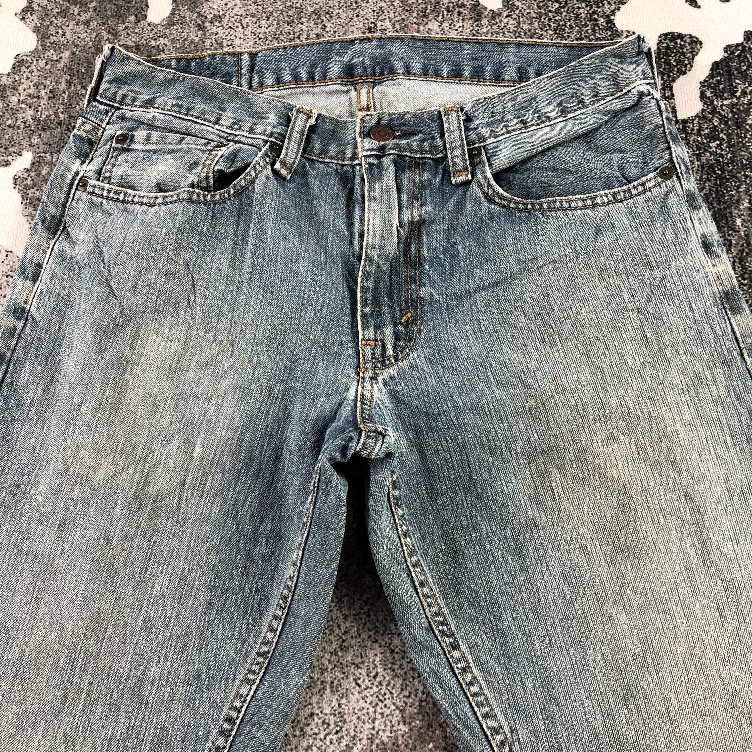 Levi's Vintage Levi's 559 Jeans Blue Wash Denim KJ1423 Size US 31 - 3 Thumbnail