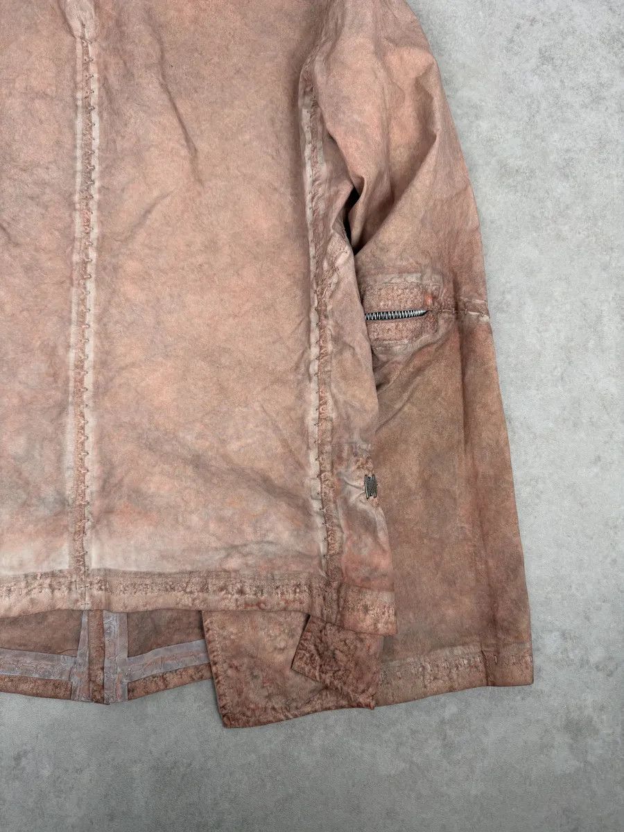 Isaac Sellam Experience Isaac Sellam Avant-Garde Rouille Asymmetrical Leather Jacket Size US L / EU 52-54 / 3 - 16 Thumbnail
