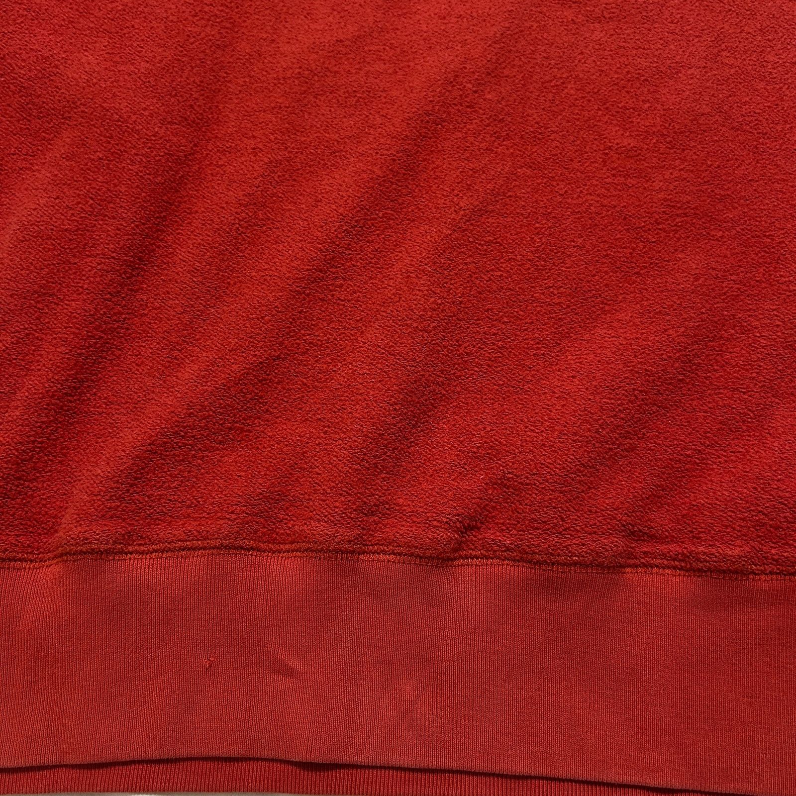 Gap 90's Gap Inside Out Style Crewneck Fleece Red Sweatshirt Size US L / EU 52-54 / 3 - 2 Thumbnail