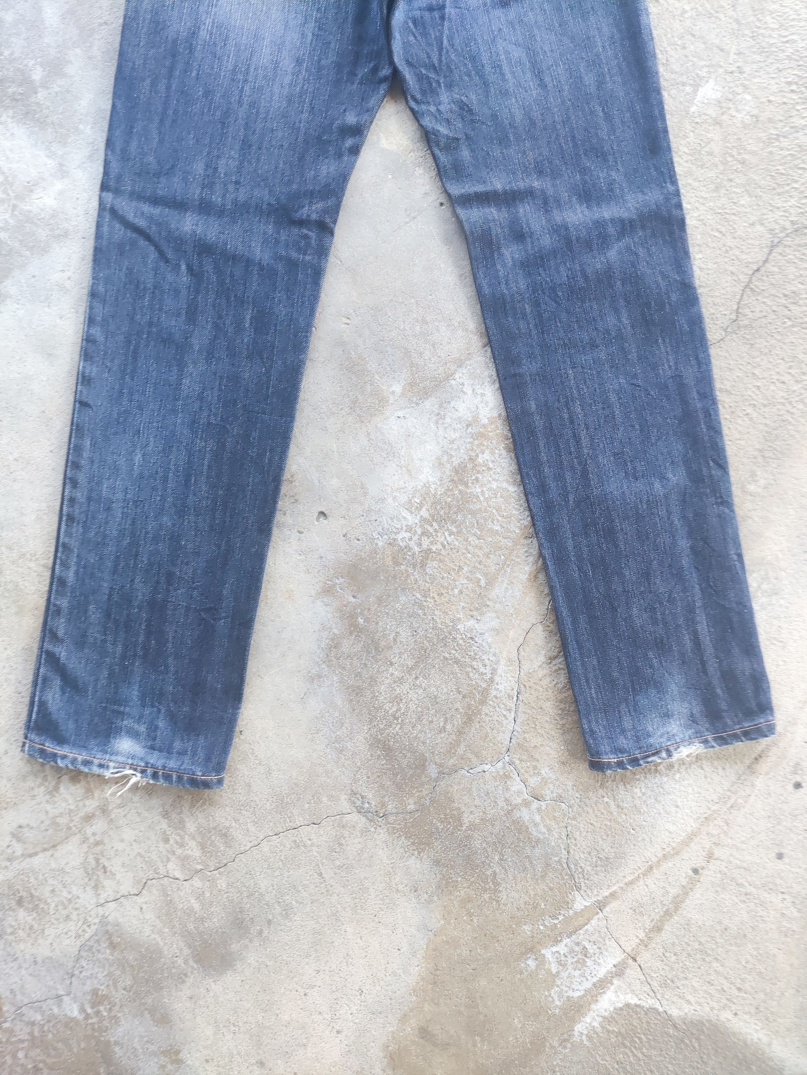 Edwin Vintage Edwin Brand Distressed Faded Denim Pants Size US 31 - 11 Thumbnail