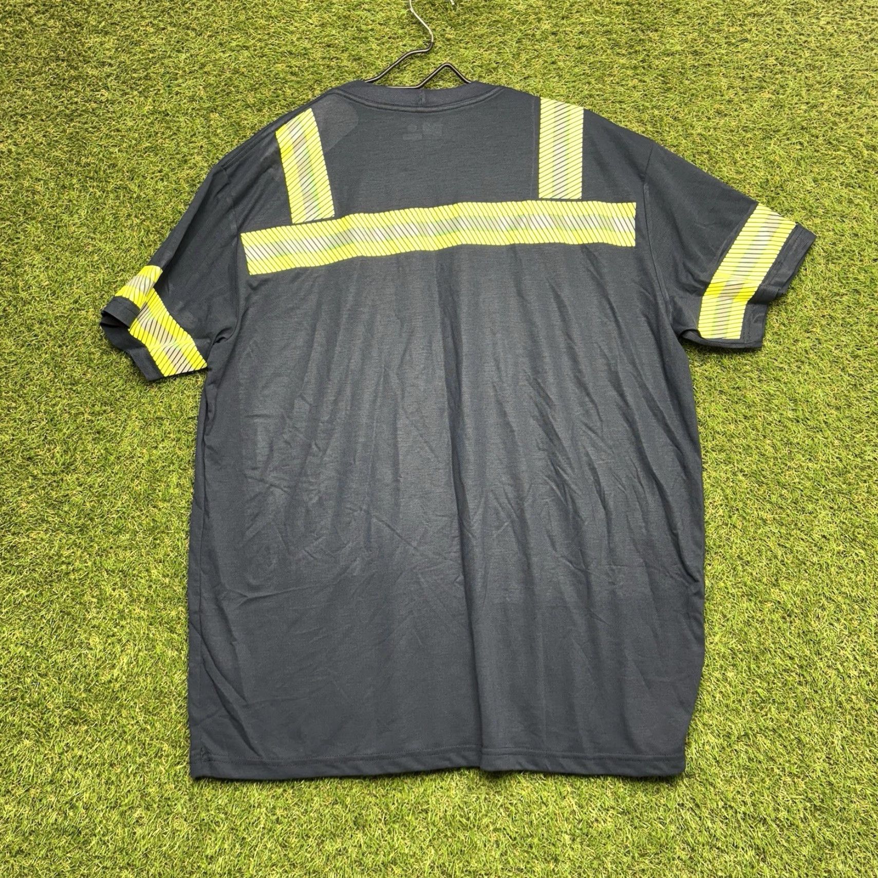 Vintage DriFire FR Shirt 2XL Mens Blue Short Sleeve T-Shirt Workwear Fire Resistant Reflective Size US XXL / EU 58 / 5 - 2 Thumbnail