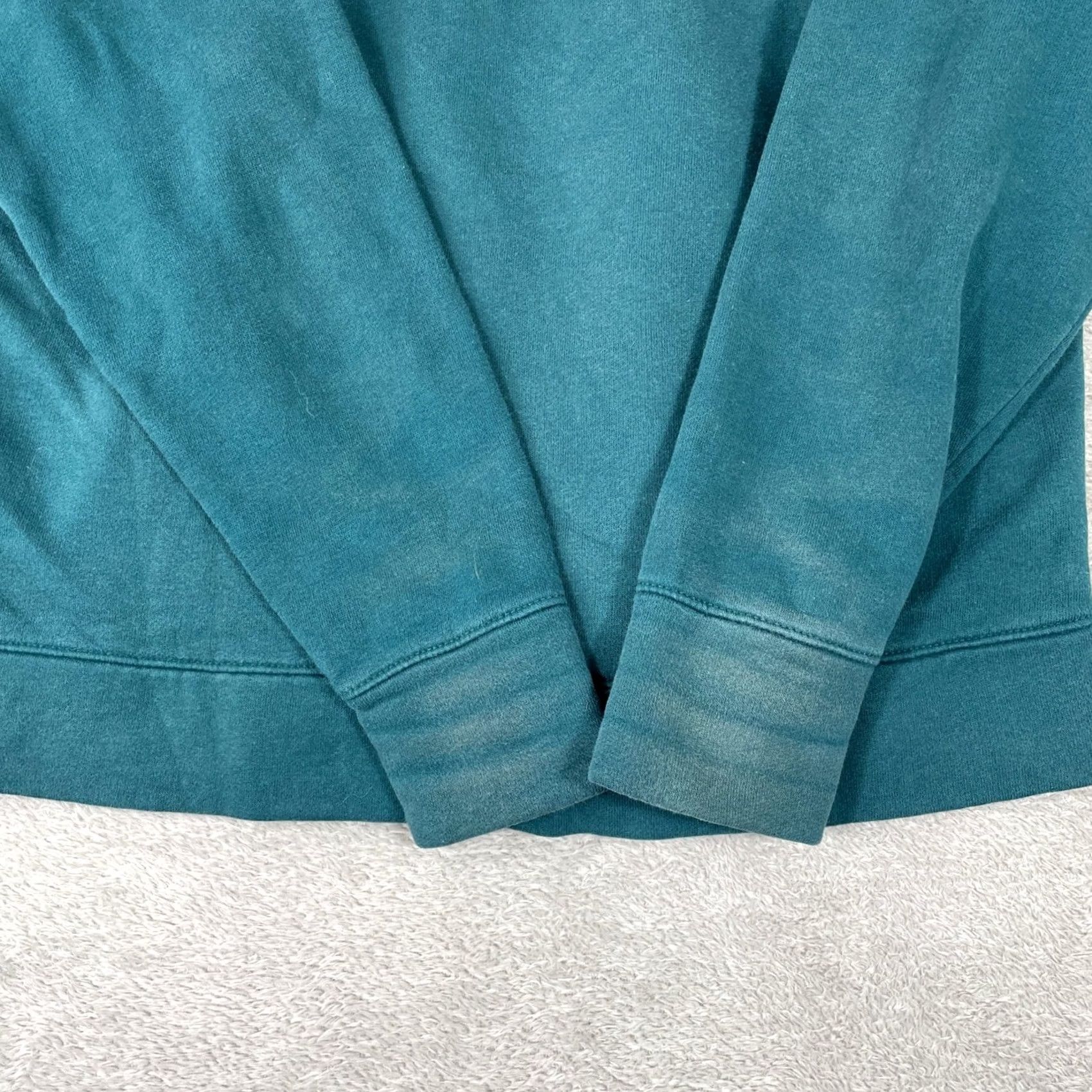 Abercrombie & Fitch Abercrombie & Fitch Hoodie Womens Small Teal Green Sweatshirt New York City - Pre-Owned Size S / US 4 / IT 40 - 7 Thumbnail