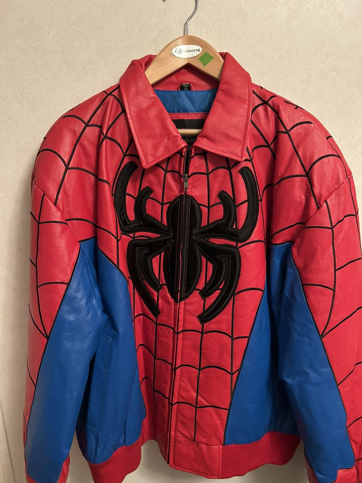 Other 2003 Promo Spiderman leather jacket Size US XXL / EU 58 / 5 - 7 Thumbnail