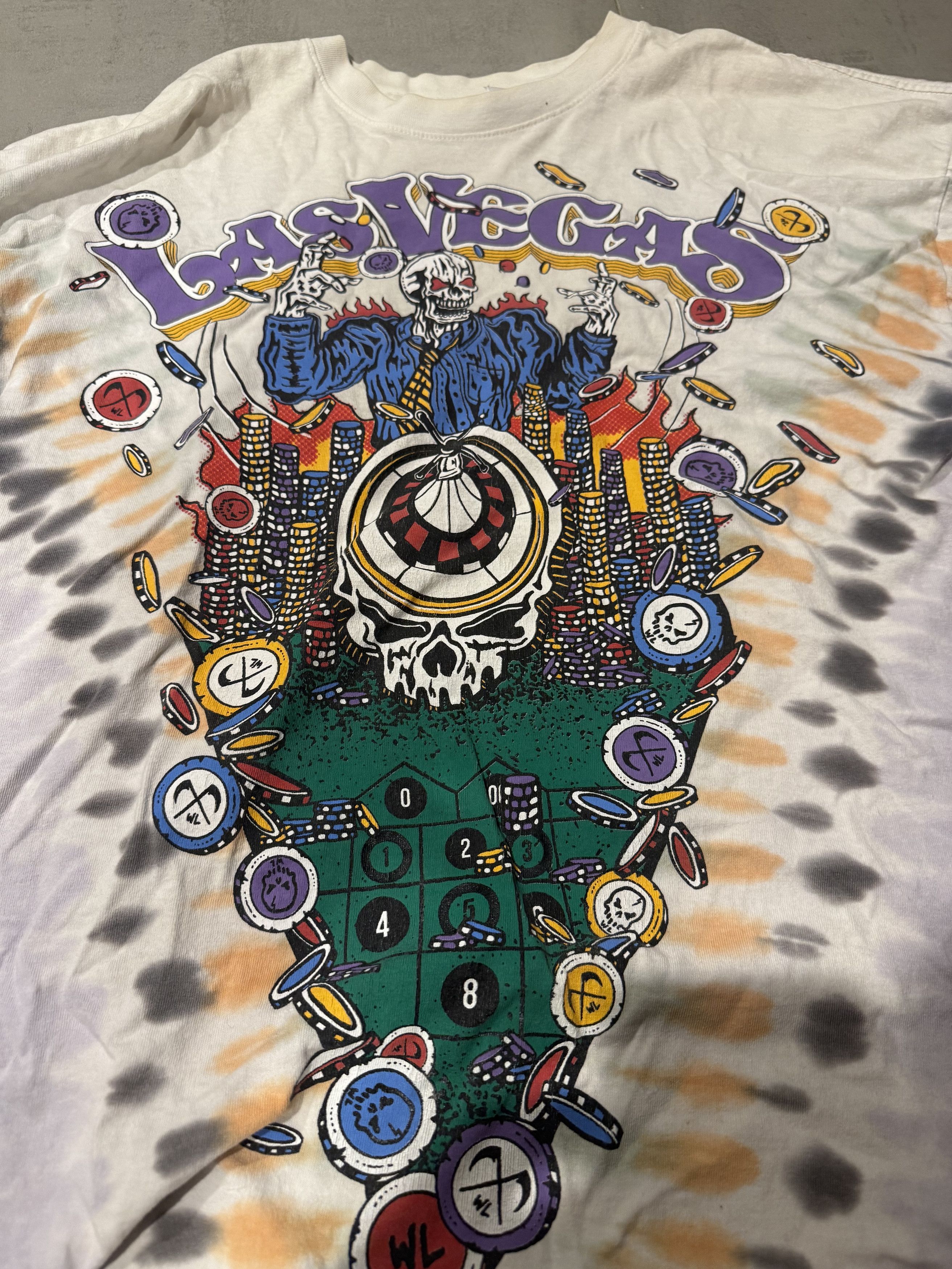 Warren Lotas Roulette Tie Dye T-shirt Size US XL / EU 56 / 4 - 2 Thumbnail