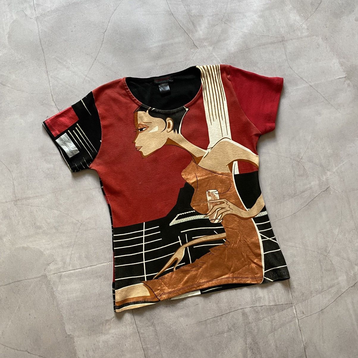 Custo Barcelona Y2K Custo Barcelona Hysteric Glamour Style Cute T-Shirt Tee Size M / US 6-8 / IT 42-44 - 1 Thumbnail
