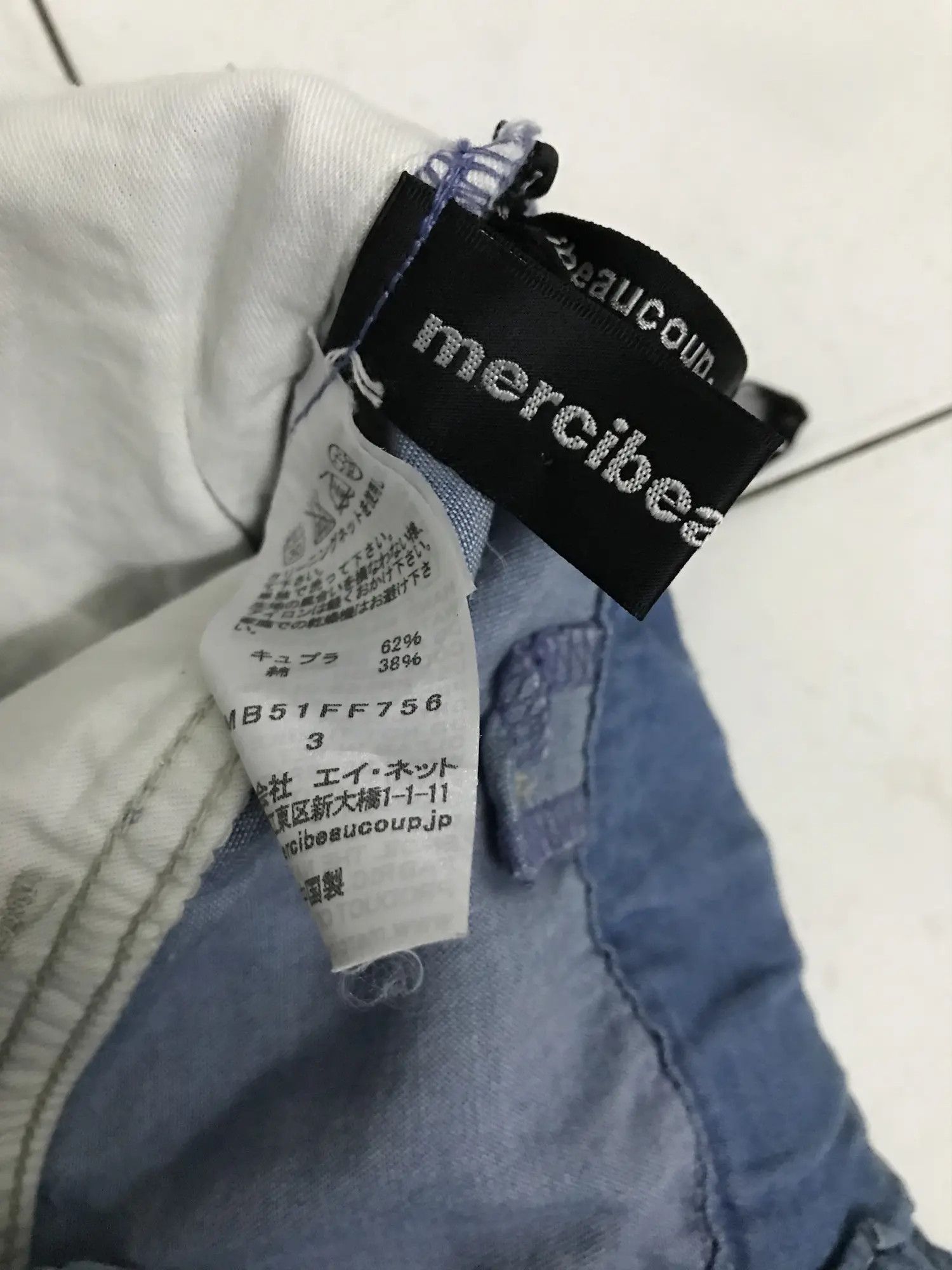 Issey Miyake issey Miyake Mercibeaucoup Blue denim Size US 32 / EU 48 - 13 Thumbnail