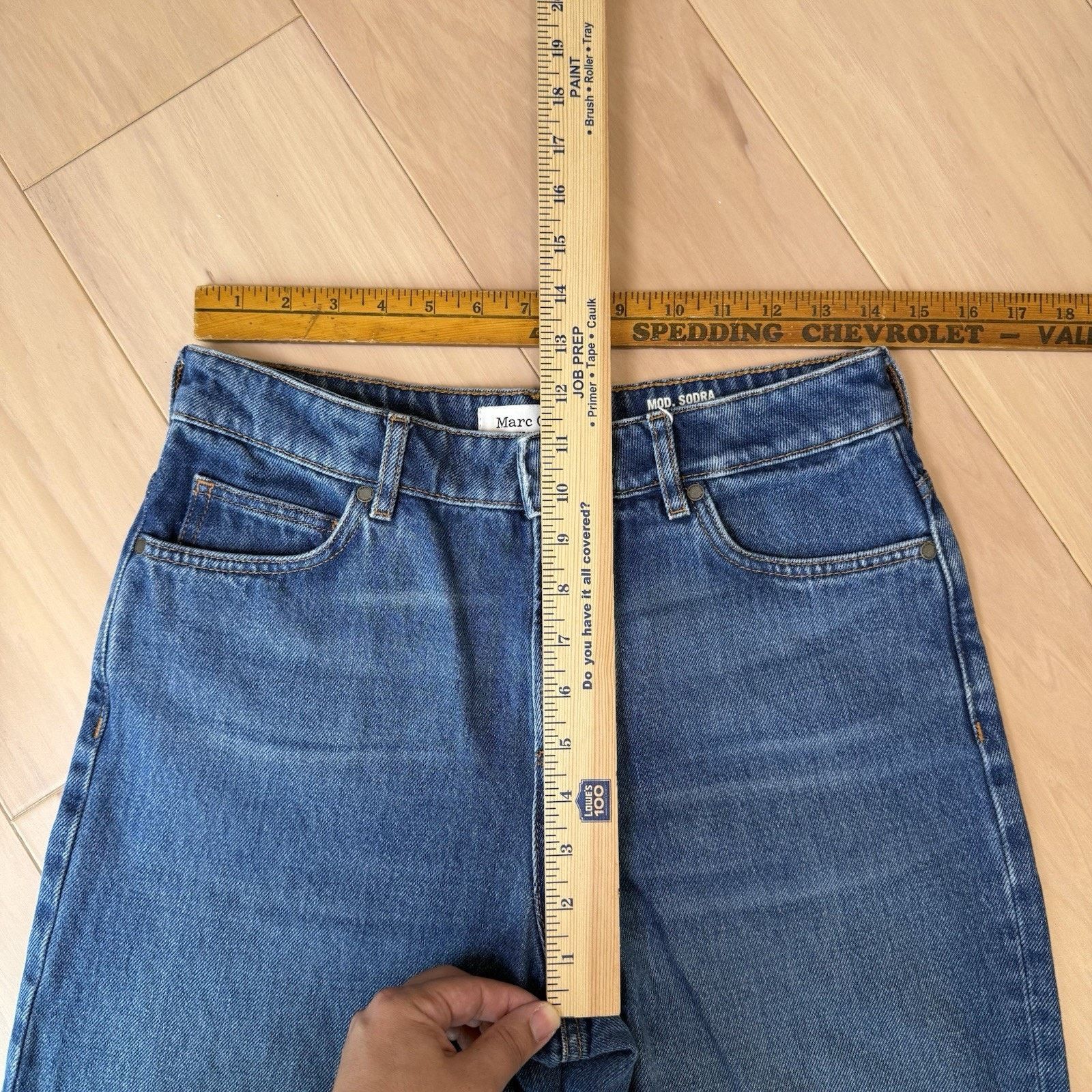 Marc O'Polo Marc O'Polo Sodra Jeans Women's 28 Blue Wide Leg High Rise Size 28" / US 6 / IT 42 - 8 Thumbnail