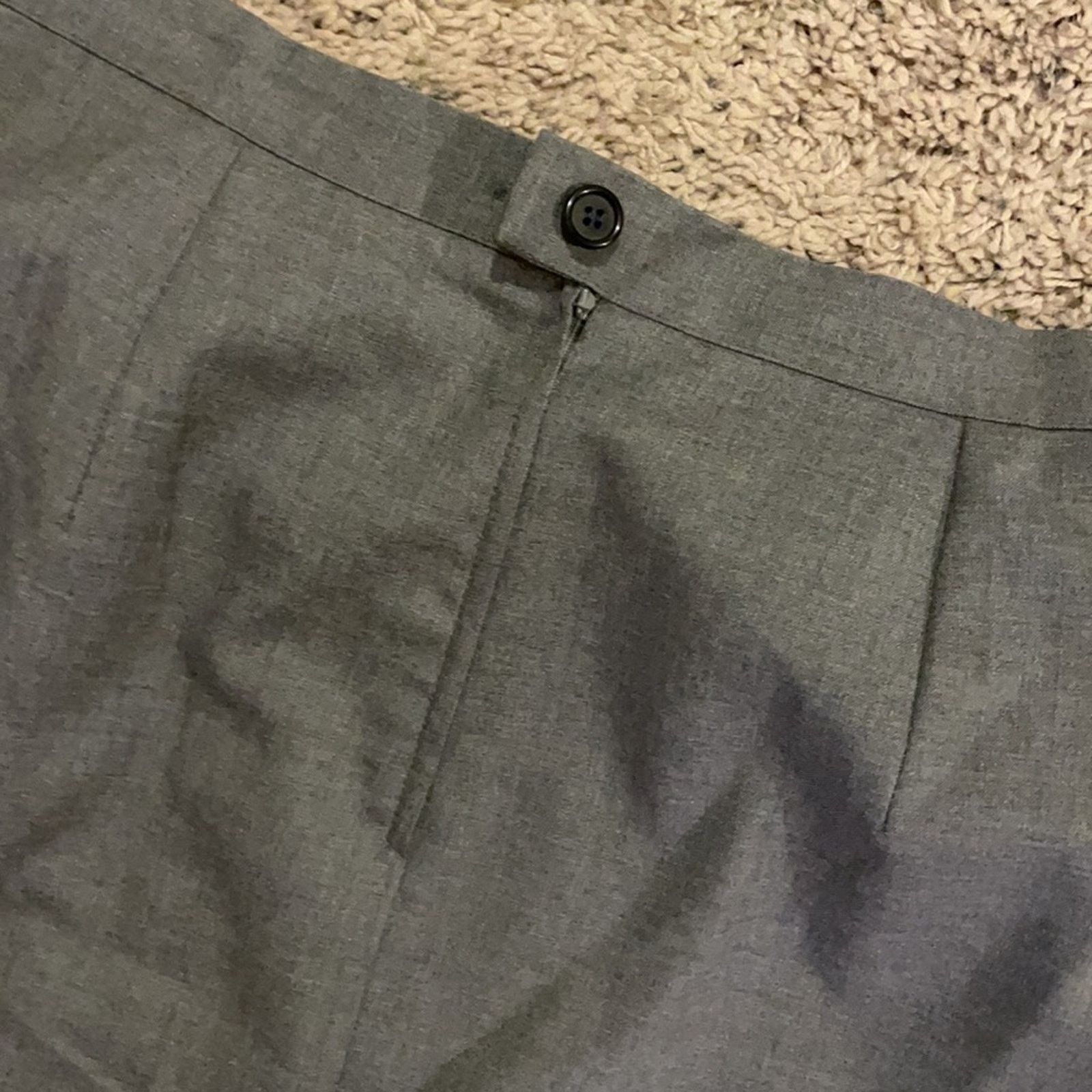 Giorgio Armani Giorgio Armani le collezioni vintage gray skirt 10 Size 32" / US 10 / IT 46 - 6 Thumbnail