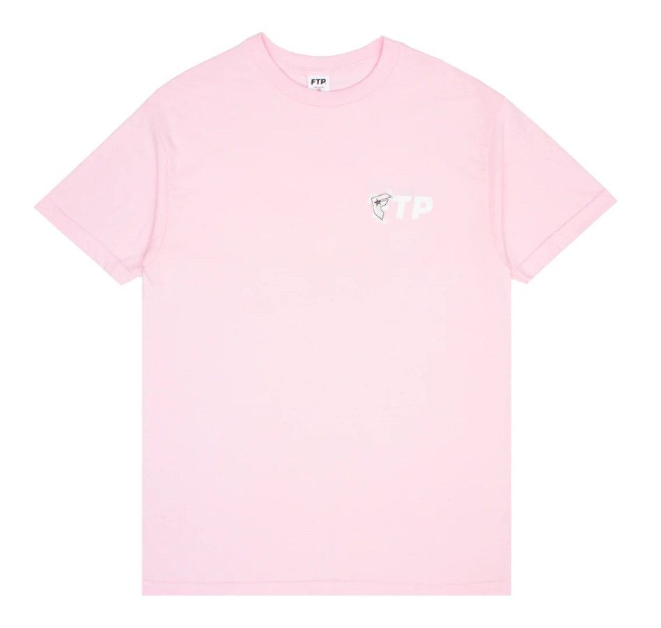 Famous Stars And Straps × Fuck The Population 2X - FTP Famous Logo Tee Pink XXL Size US XXL / EU 58 / 5 - 1 Thumbnail