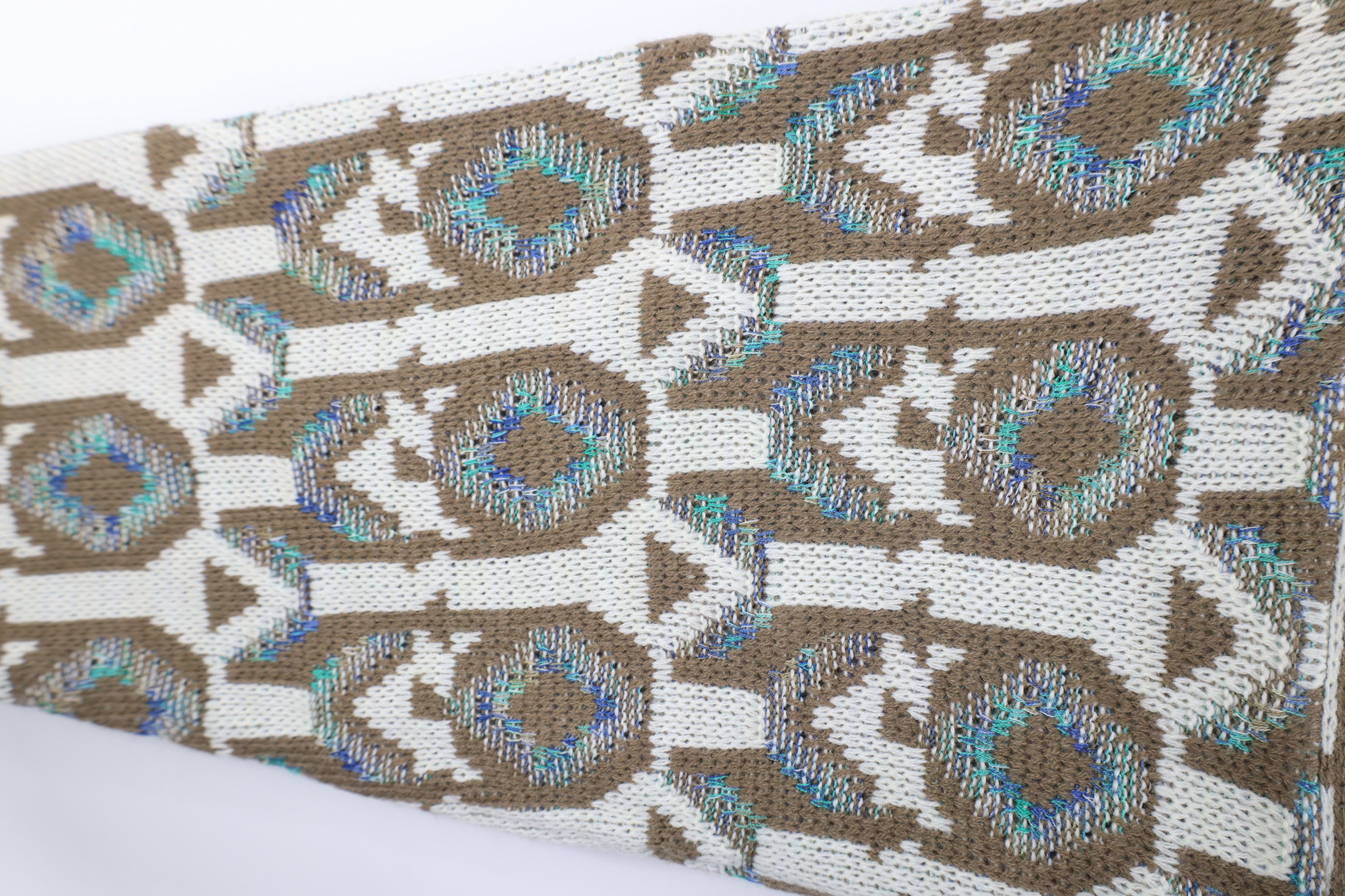 Vintage Vintage 90s Coogi Style Geometric Knit Crewneck Sweater Size US XL / EU 56 / 4 - 6 Thumbnail
