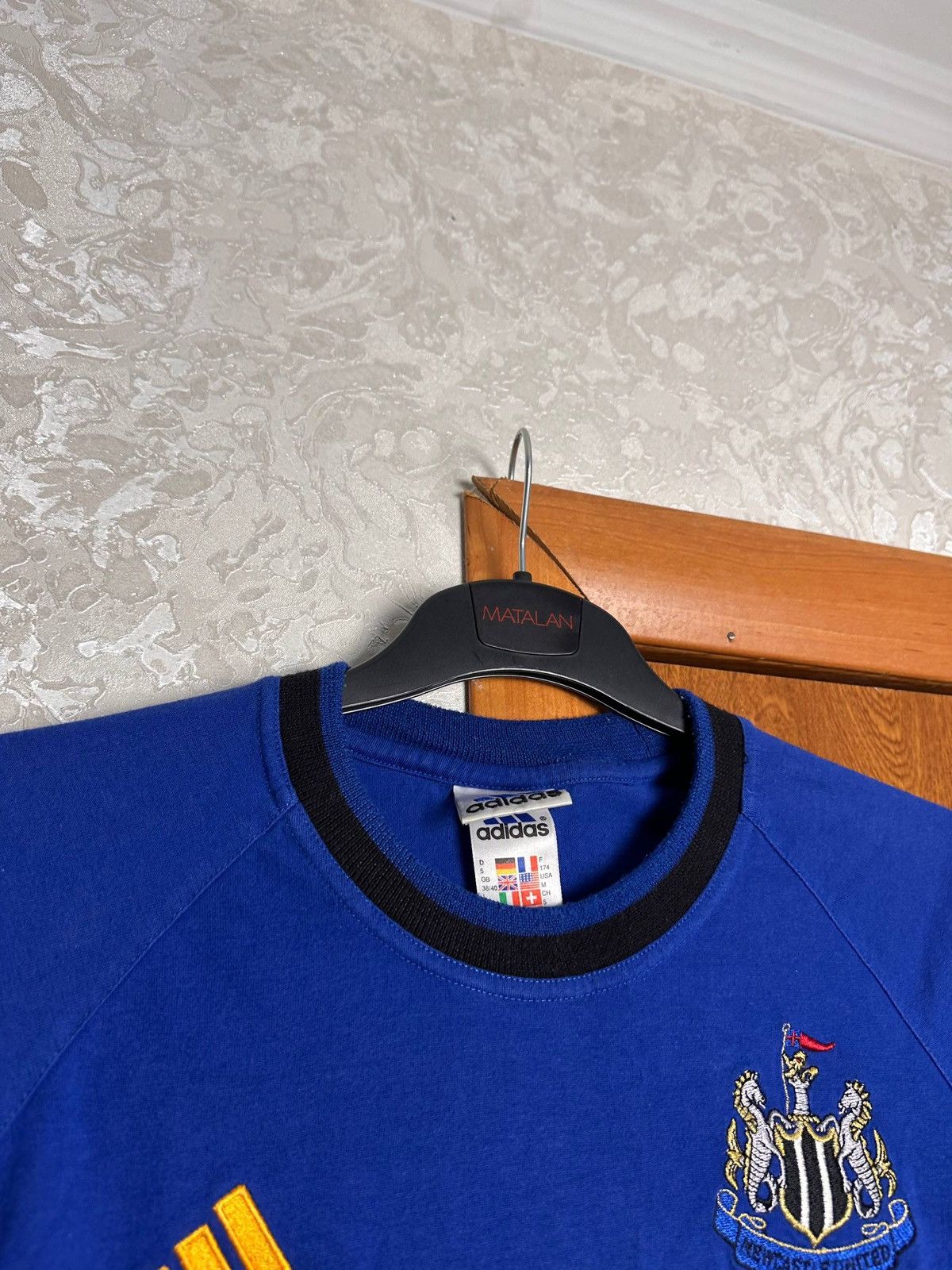 Adidas Rare Adidas Newcastle United 1998/1999 Training T-Shirt Size US M / EU 48-50 / 2 - 5 Thumbnail
