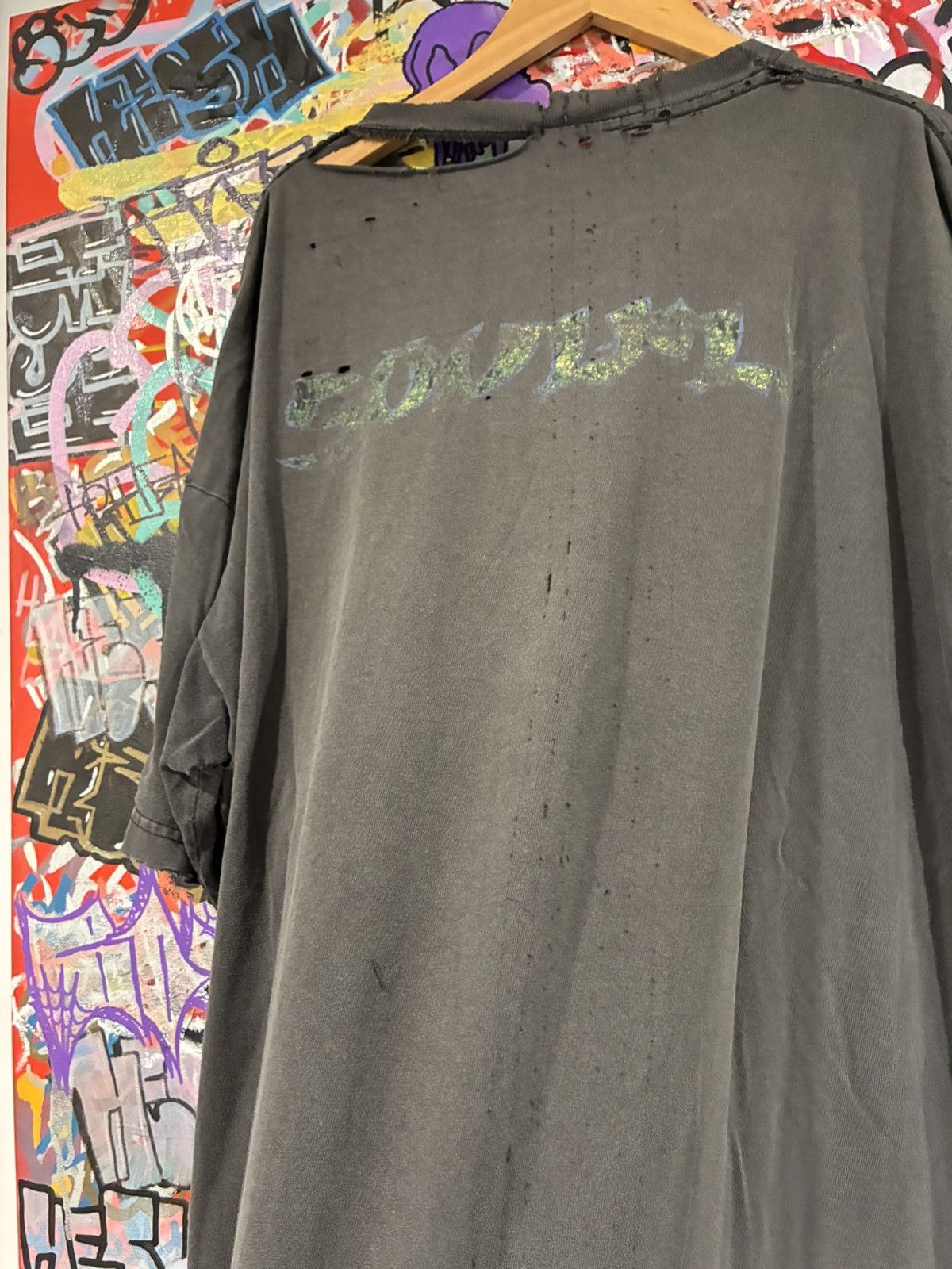 Vintage Vintage soul fly band shirt thrashed to perfection Size US XL / EU 56 / 4 - 3 Thumbnail