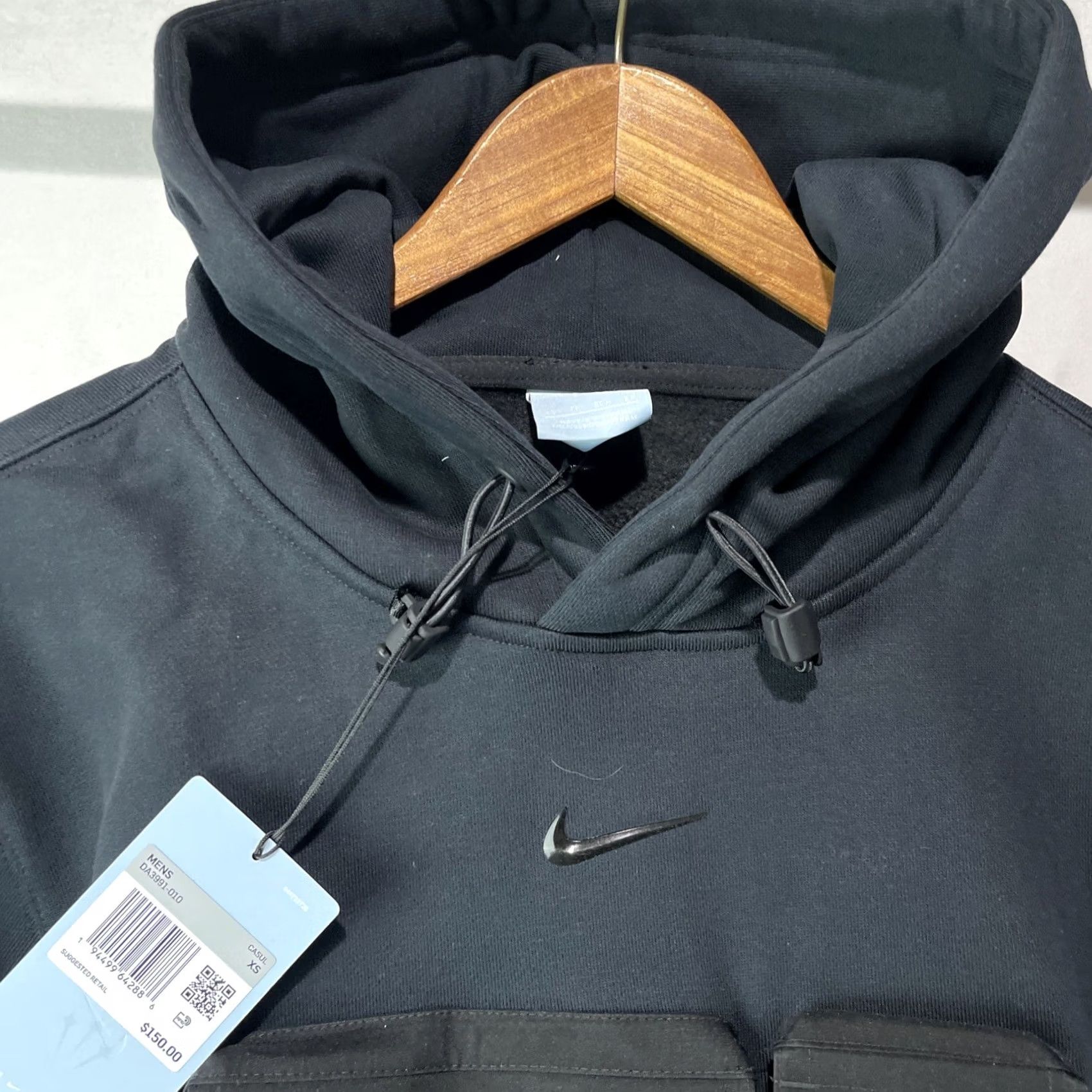 Nike Nike Nocta Hoodie Mens XS Black Tech Sweatshirt Carrier DA3991-010 Size US XS / EU 42 / 0 - 5 Thumbnail