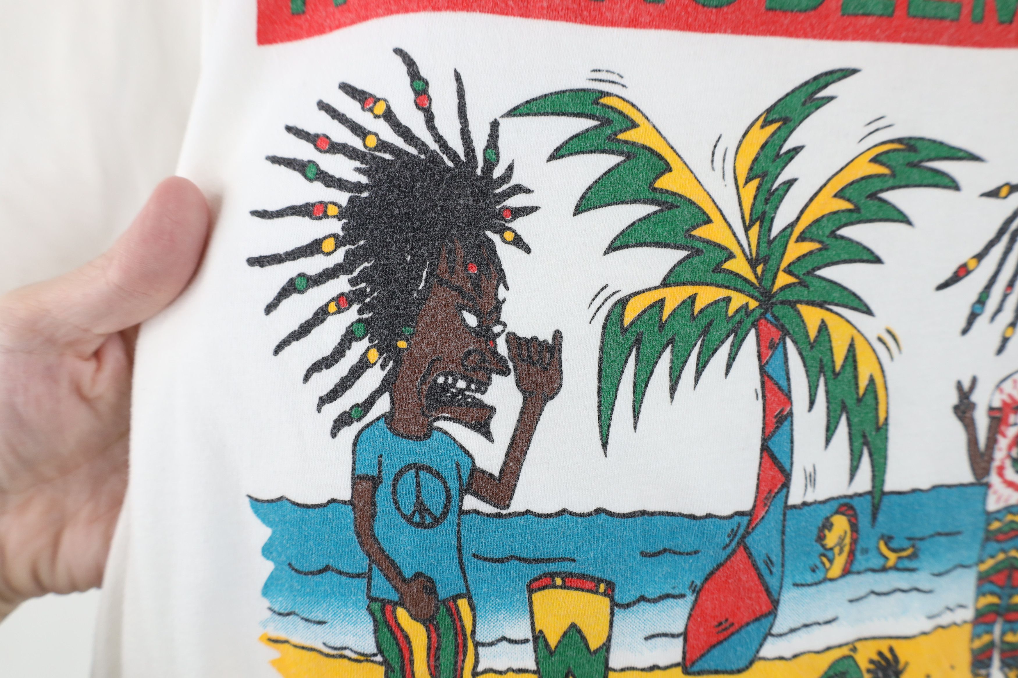 Vintage Vintage 90s Jamaica Beavis and Butthead Short Sleeve T-Shirt Size US L / EU 52-54 / 3 - 5 Thumbnail