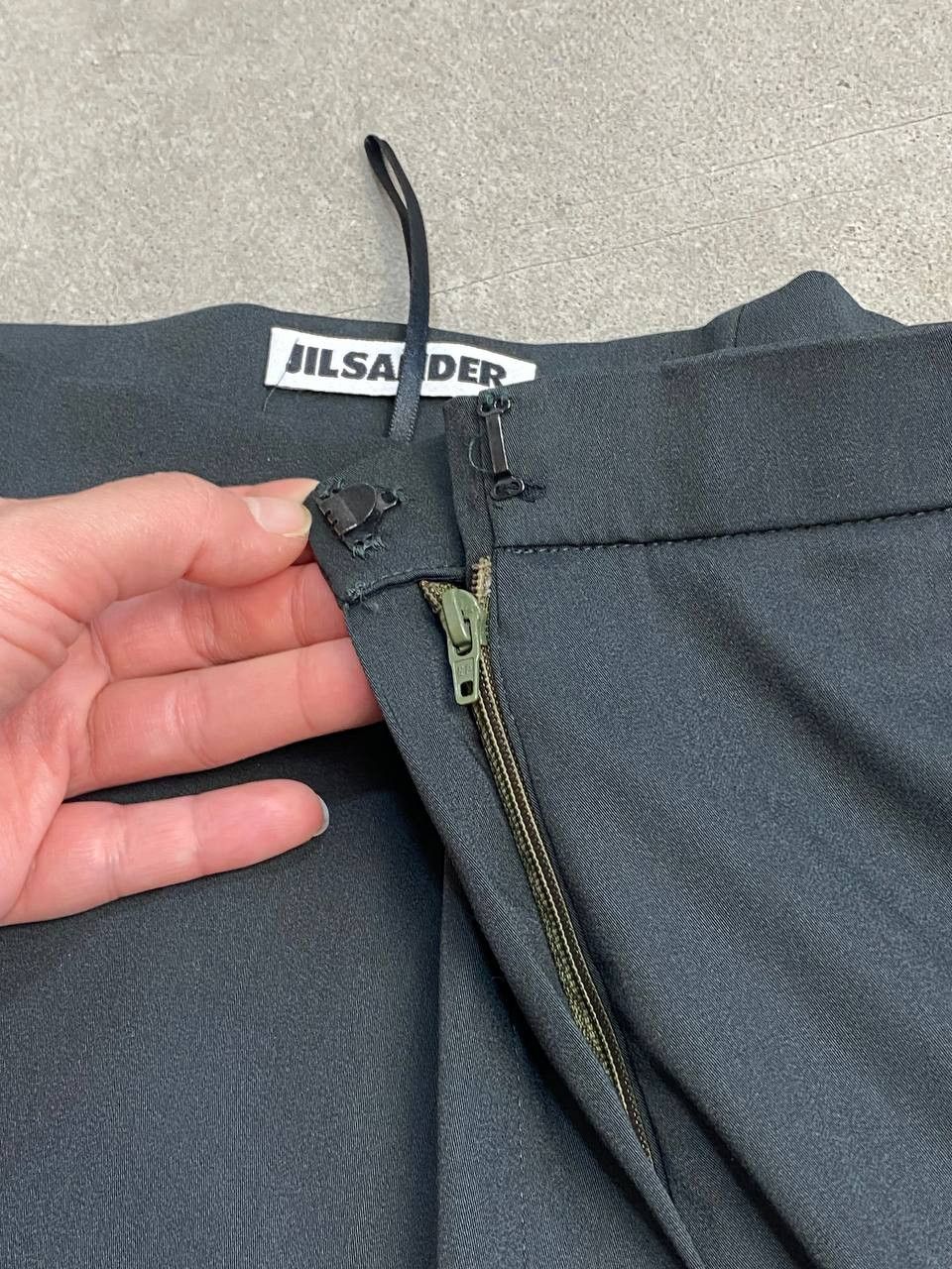 Jil Sander Jil Sander Classic Vintage Fleece Wool Pants Size 28" / US 6 / IT 42 - 12 Thumbnail
