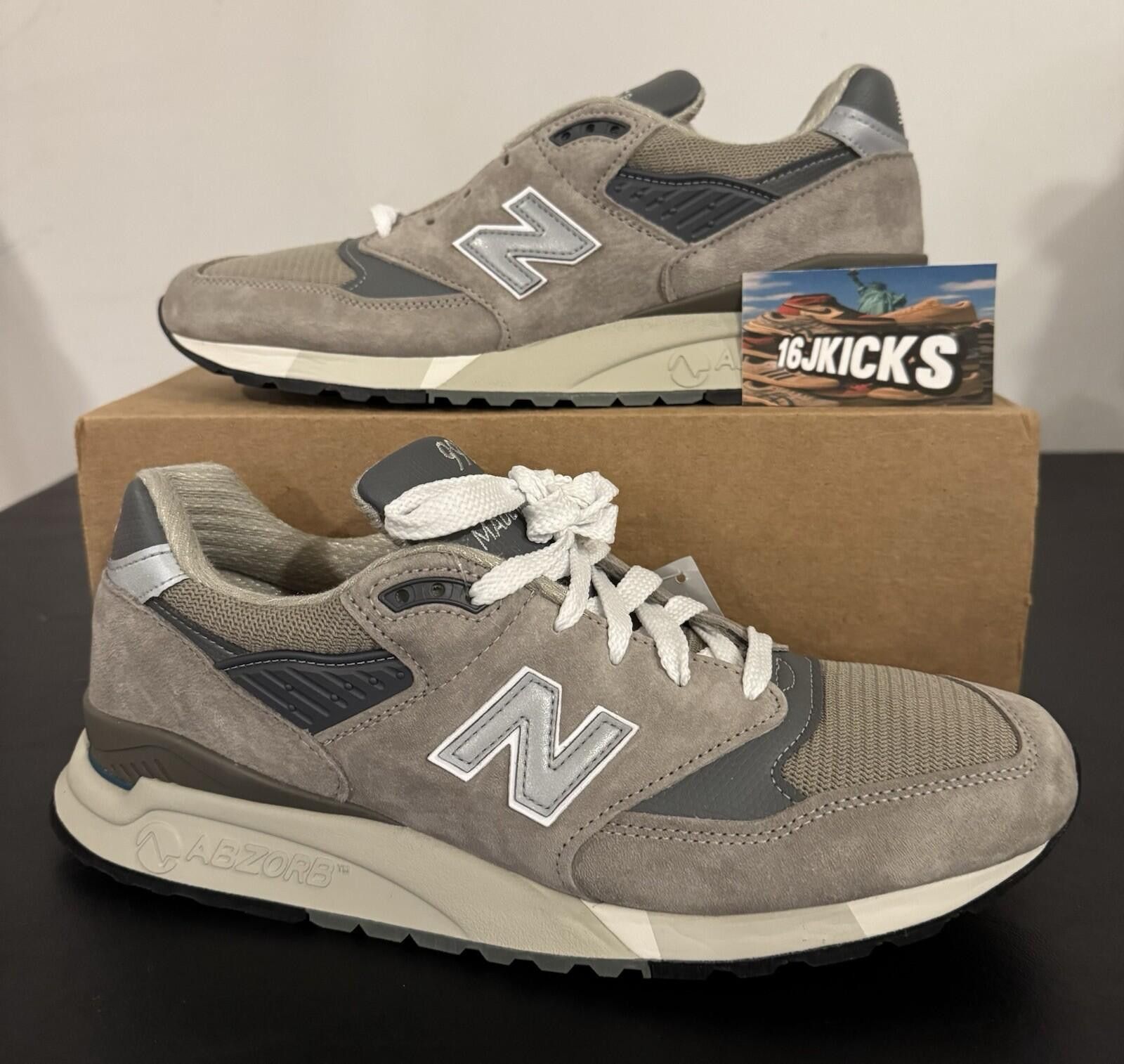 New Balance Size 11 - New Balance 998 Made in USA Grey Day 2023 - Grey Size US 11 / EU 44 - 1 Thumbnail