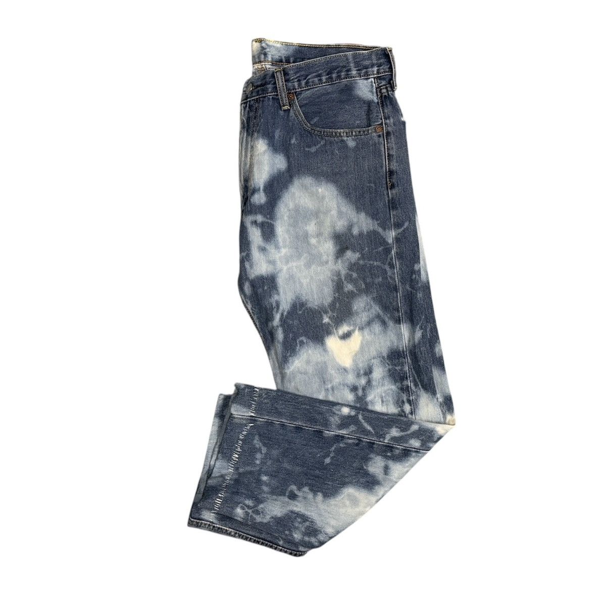 Levi's Y2K LEVIS 505 Bleached / Acid Wash Denim Jeans - One of One Size US 36 / EU 52 - 1 Thumbnail
