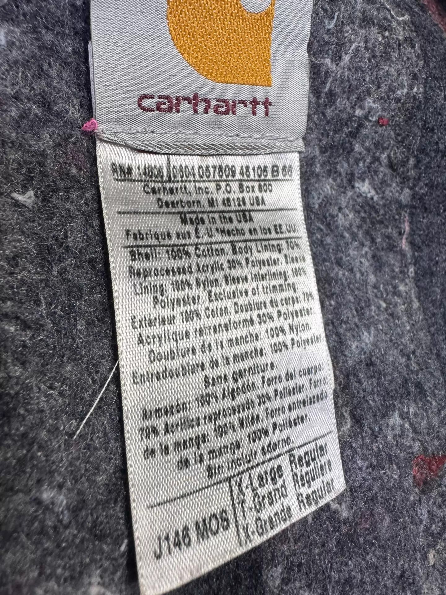 Carhartt Vintage Carhartt J146 Detroit Jacket Green XL Size US XL / EU 56 / 4 - 9 Thumbnail