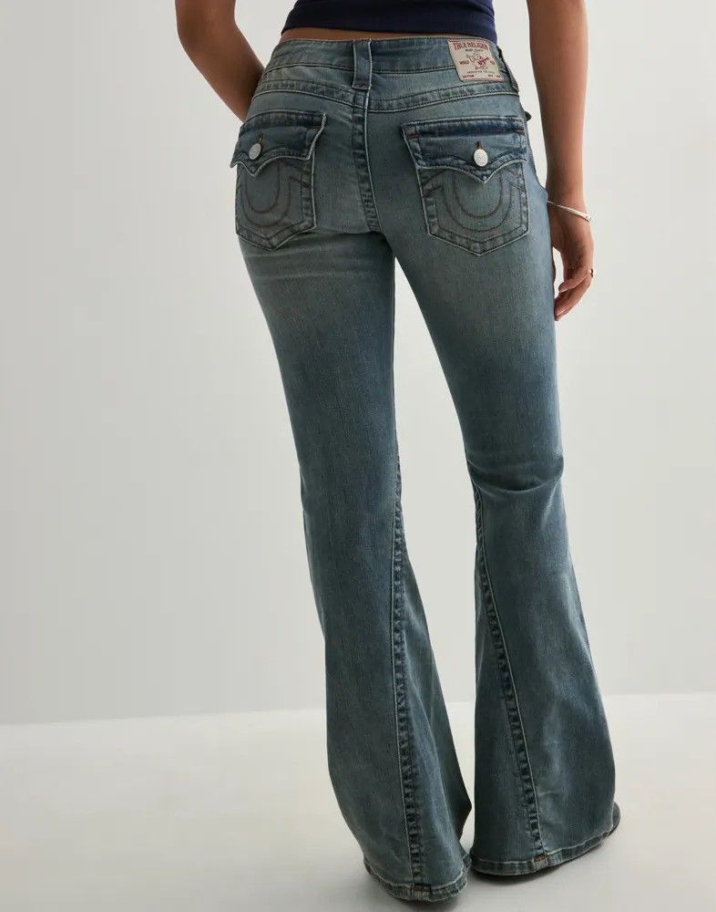 True Religion True Religion Jeans Joey Big T Super Flare Size 30" / US 8 / IT 44 - 2 Thumbnail