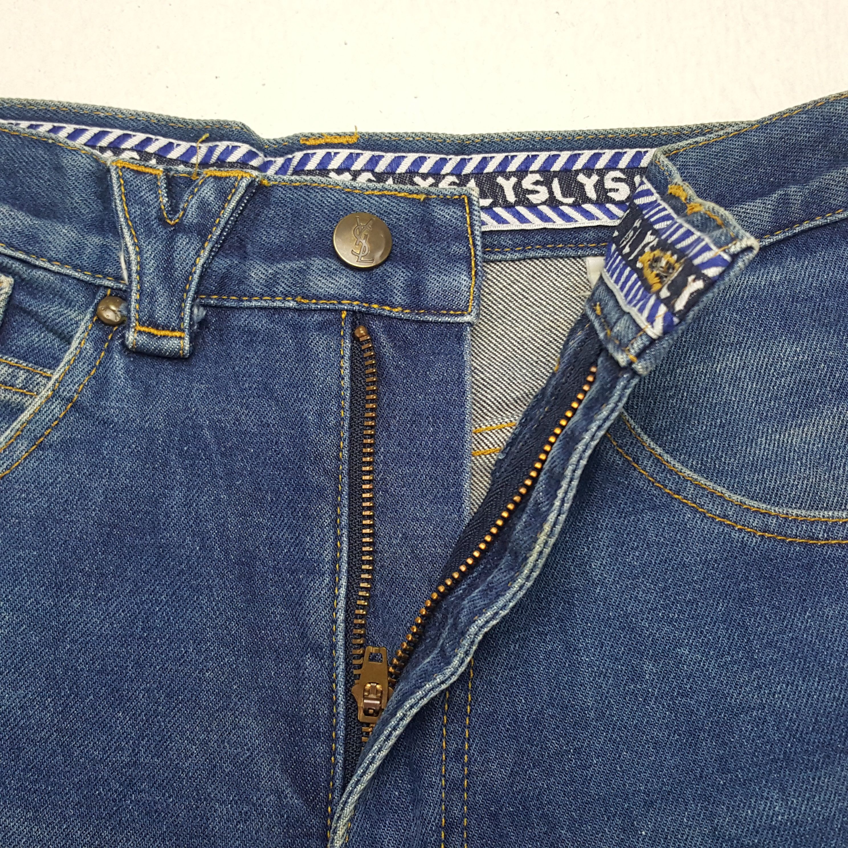 Vintage × Yves Saint Laurent Vintage Yves Saint Laurent Denim Jeans Size US 26 / EU 42 - 12 Thumbnail
