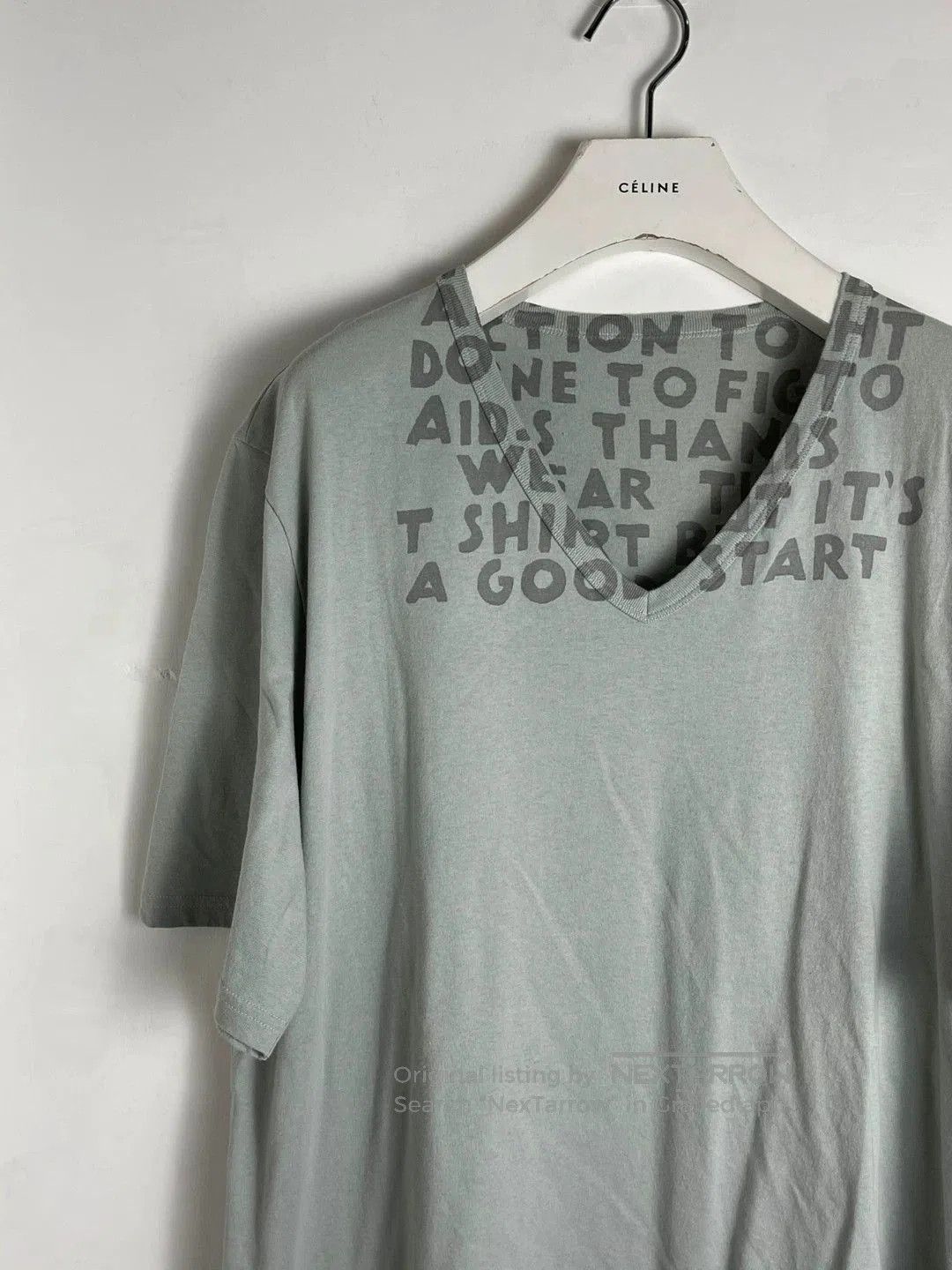 Maison Margiela maison martin margiela aidscare tee shirt. Size US XL / EU 56 / 4 - 3 Thumbnail
