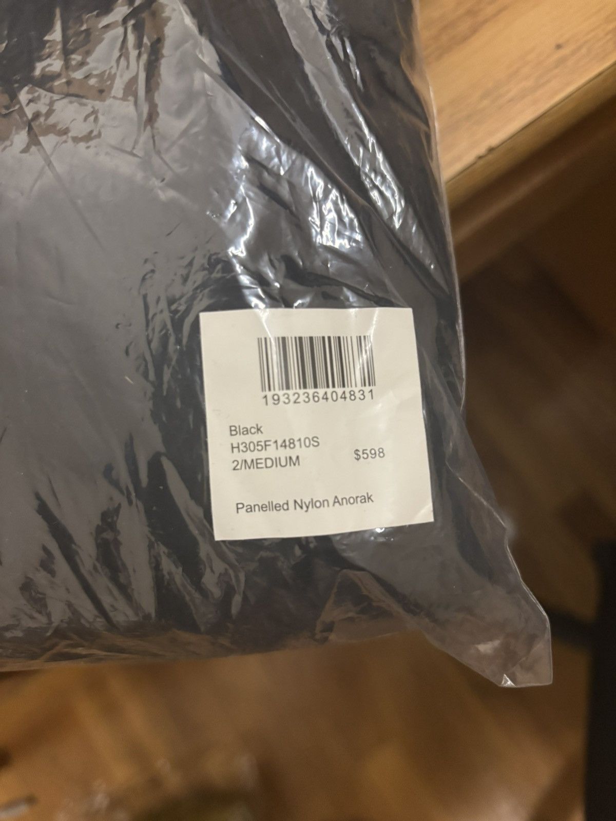 John Elliott John Elliot panelled Nylon Anorak (Black) - Size M - New Size US M / EU 48-50 / 2 - 5 Thumbnail