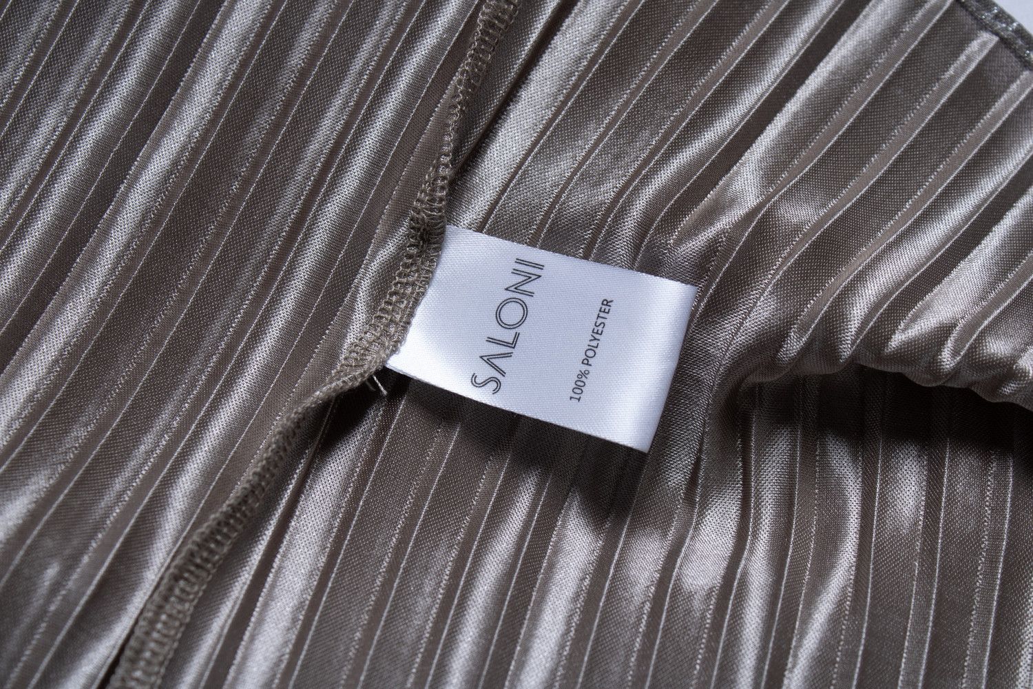 Other Saloni, metallic pleated skirt Size 28" / US 6 / IT 42 - 10 Thumbnail
