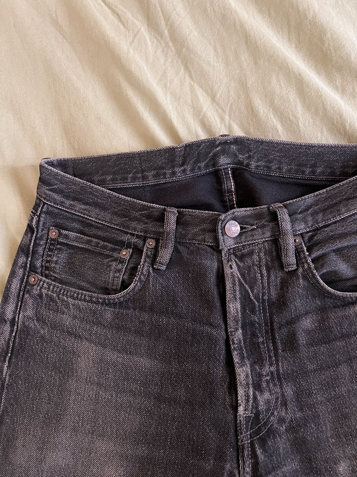 Acne Studios Acne Studios Regular Fit “1996 Vintage Black” denim Size US 30 / EU 46 - 3 Thumbnail