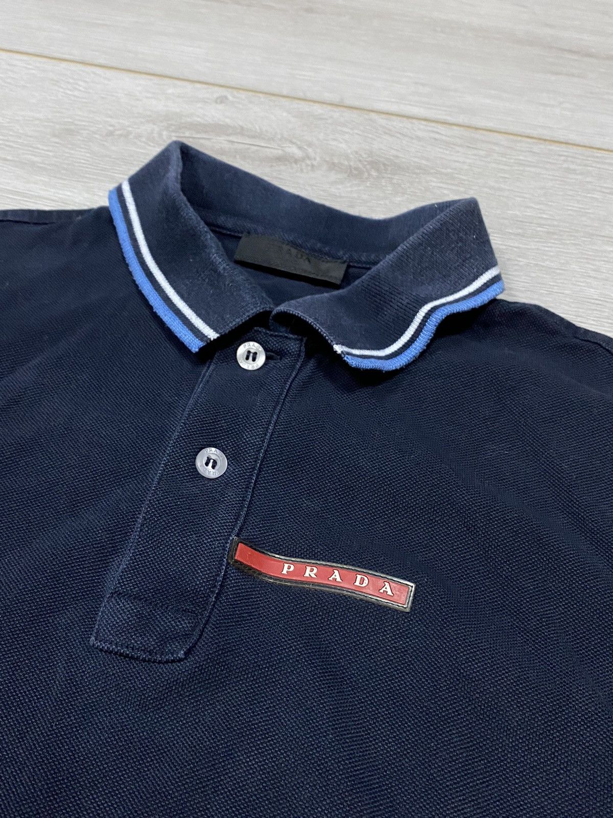 Prada Prada red tab vintage polo Size US S / EU 44-46 / 1 - 4 Thumbnail