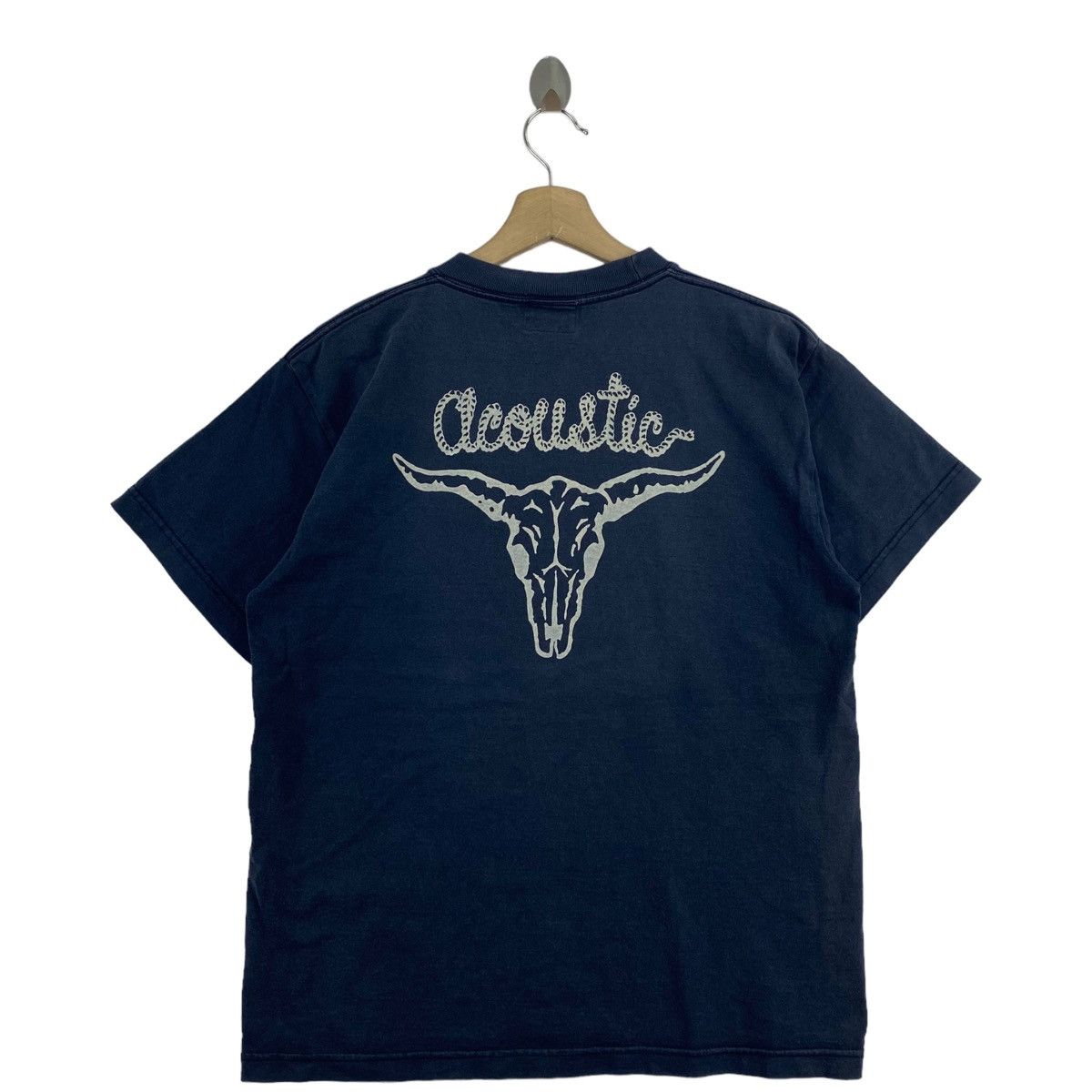 Japanese Brand ACOUSTIC Japanese Brand Bufflo Skull Print Navy Short Size US M / EU 48-50 / 2 - 3 Thumbnail
