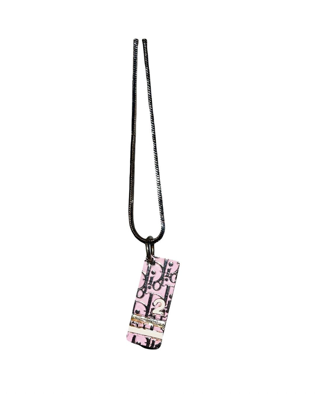 Christian Dior Monsieur Dior necklace pink trotter 2 Size ONE SIZE - 1 Thumbnail