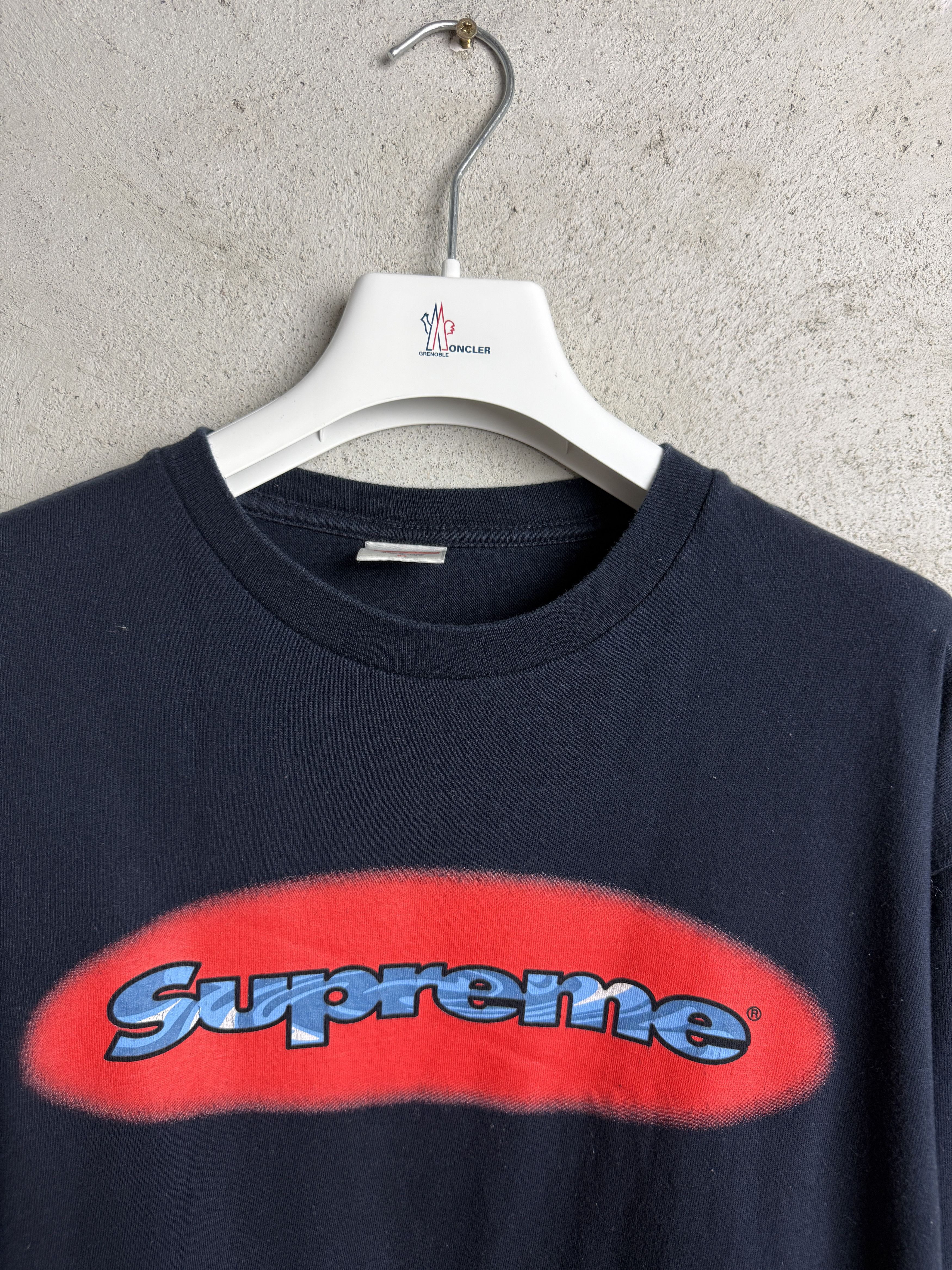 Supreme Supreme Ripple Oval long sleeve t-shirt tee skate rap Size US M / EU 48-50 / 2 - 2 Thumbnail