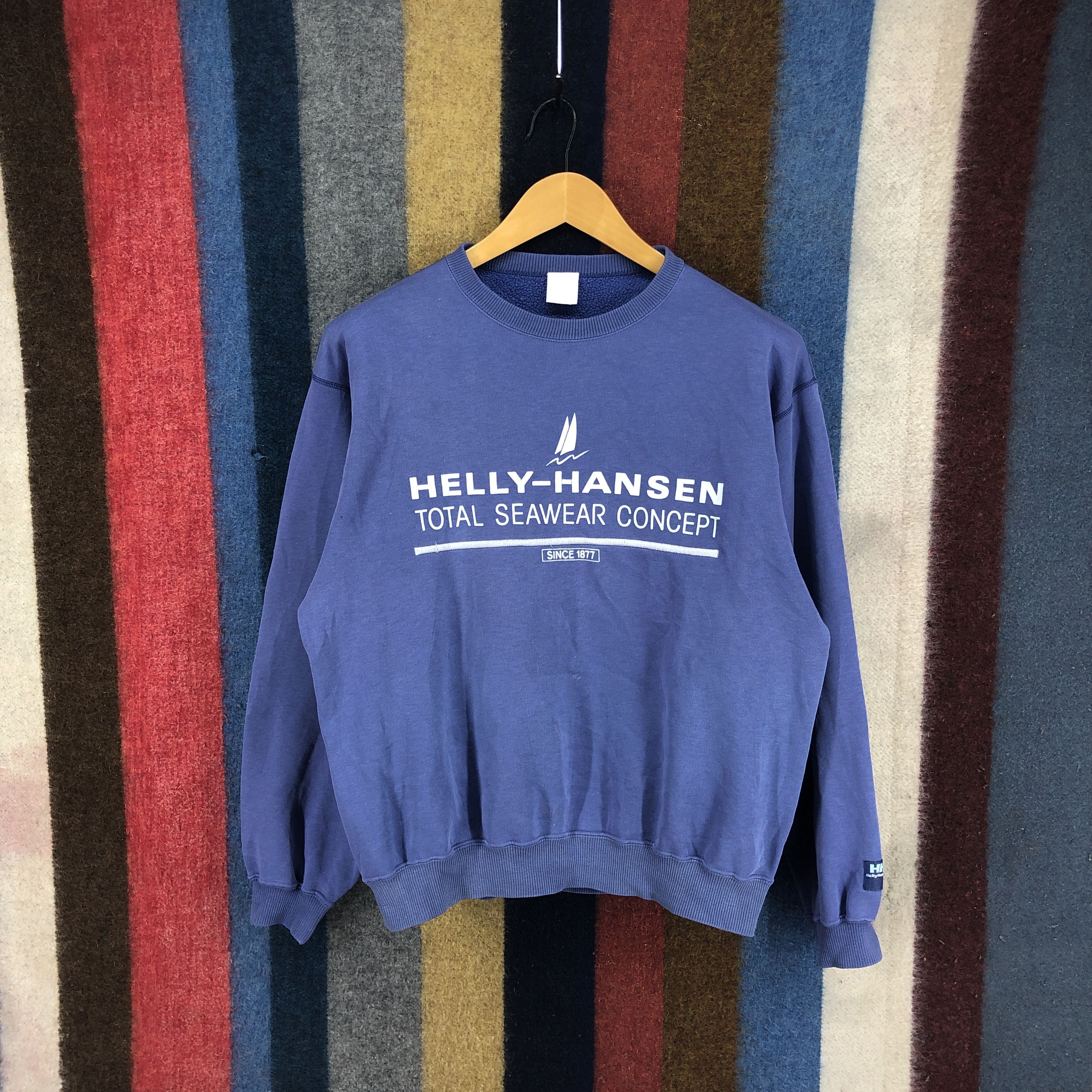 Helly Hansen Vintage HELLY HANSEN Seawear Crew Neck Sweatshirt #0514/V Size US M / EU 48-50 / 2 - 1 Thumbnail