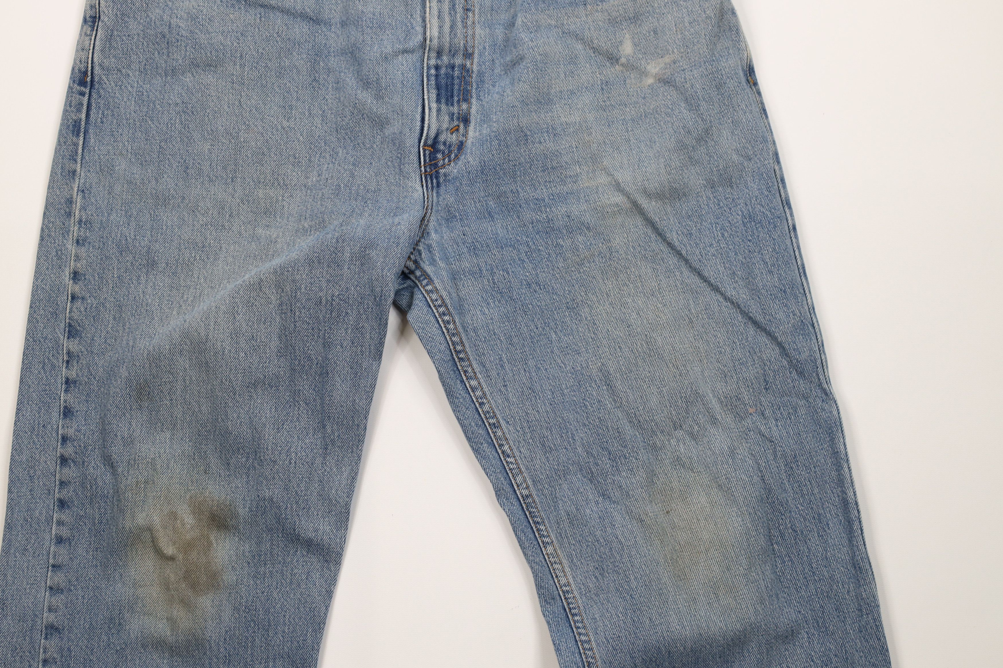 Levi's Vintage Y2K 2001 Levis 505 Straight Leg Jeans Blue USA Size US 38 / EU 54 - 3 Thumbnail