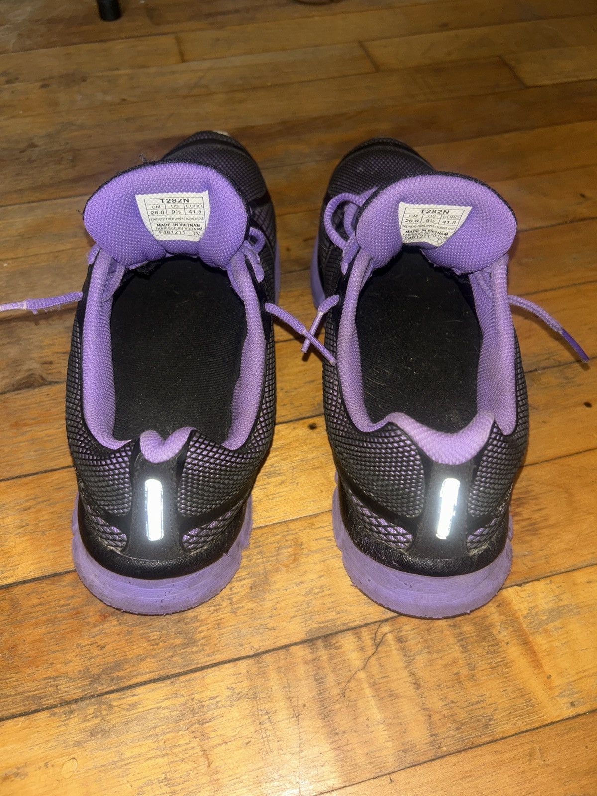 Asics Women’s Purple and Black Asics Size US 7 / IT 37 - 4 Thumbnail