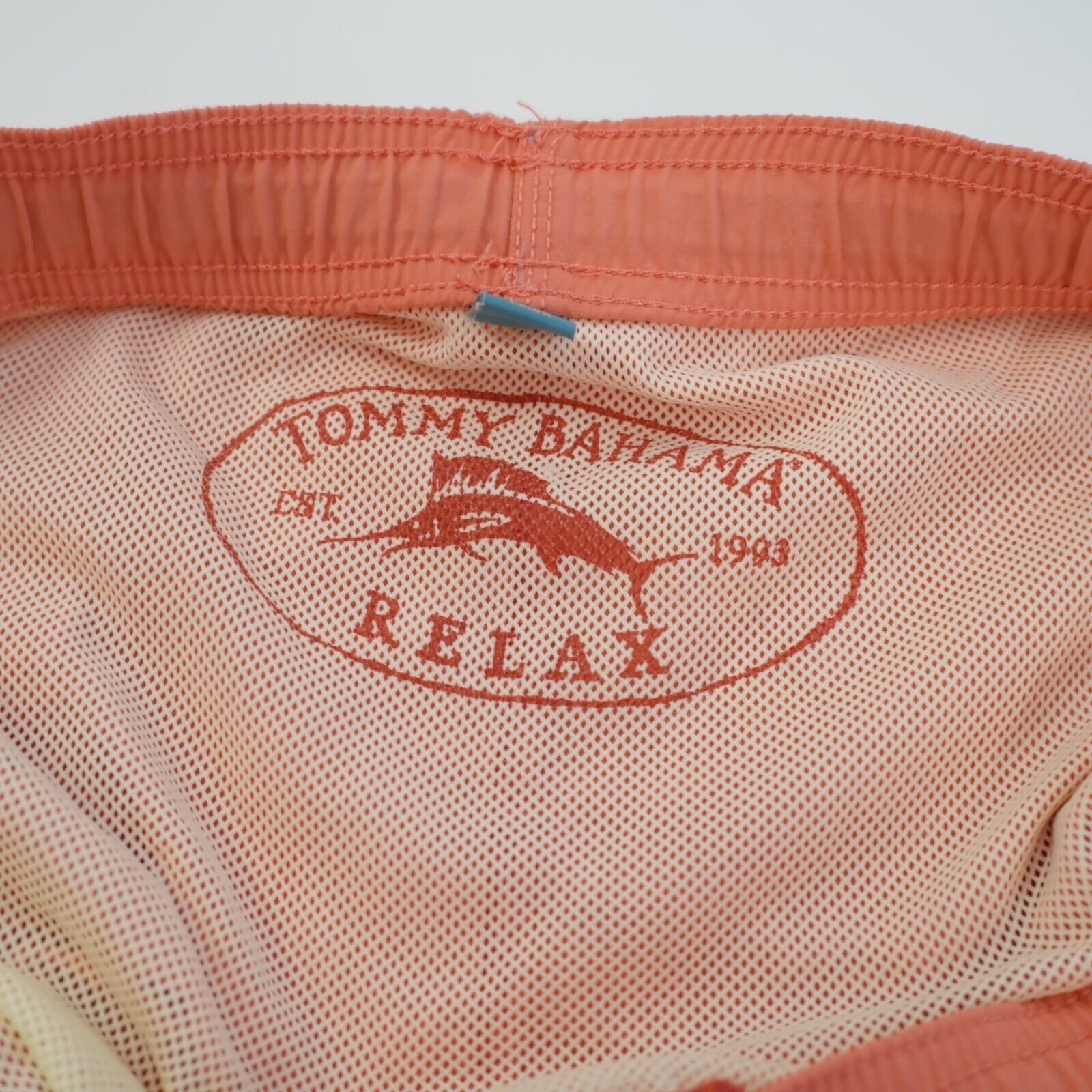 Tommy Bahama Tommy Bahama Relax Peach Pink Lined Swim Trunks Large 38/4.5 Size US 38 / EU 54 - 6 Thumbnail