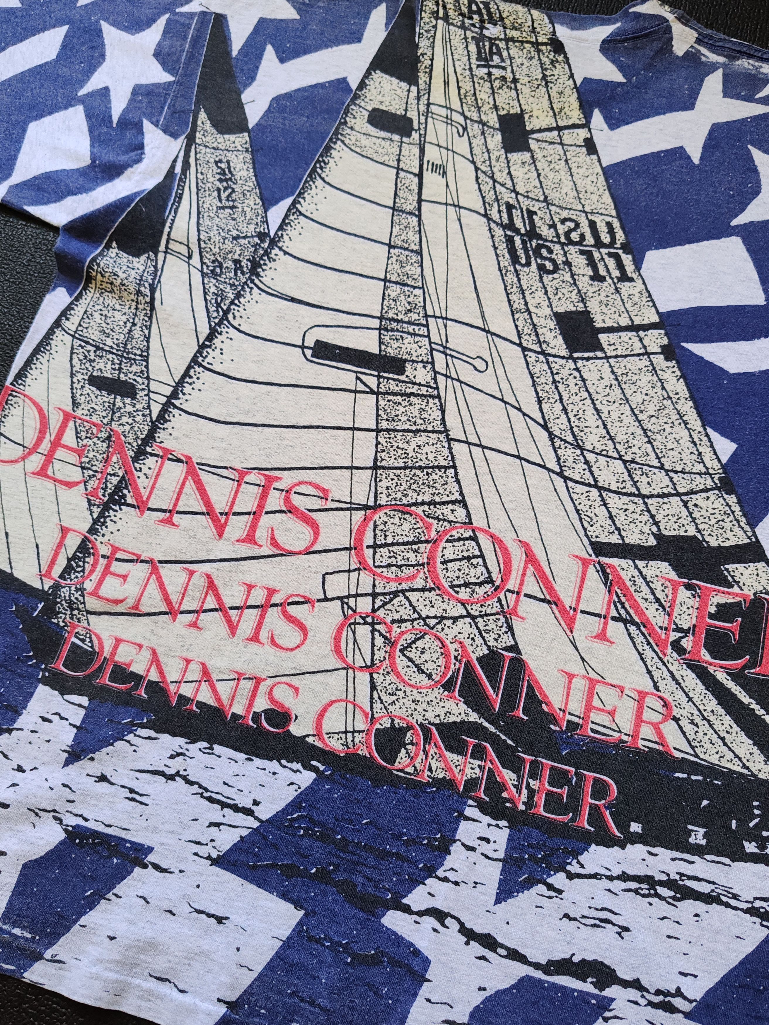 Vintage Vintage 90s Dennis Conner America's Cup OVP T shirt size L Size US L / EU 52-54 / 3 - 4 Thumbnail