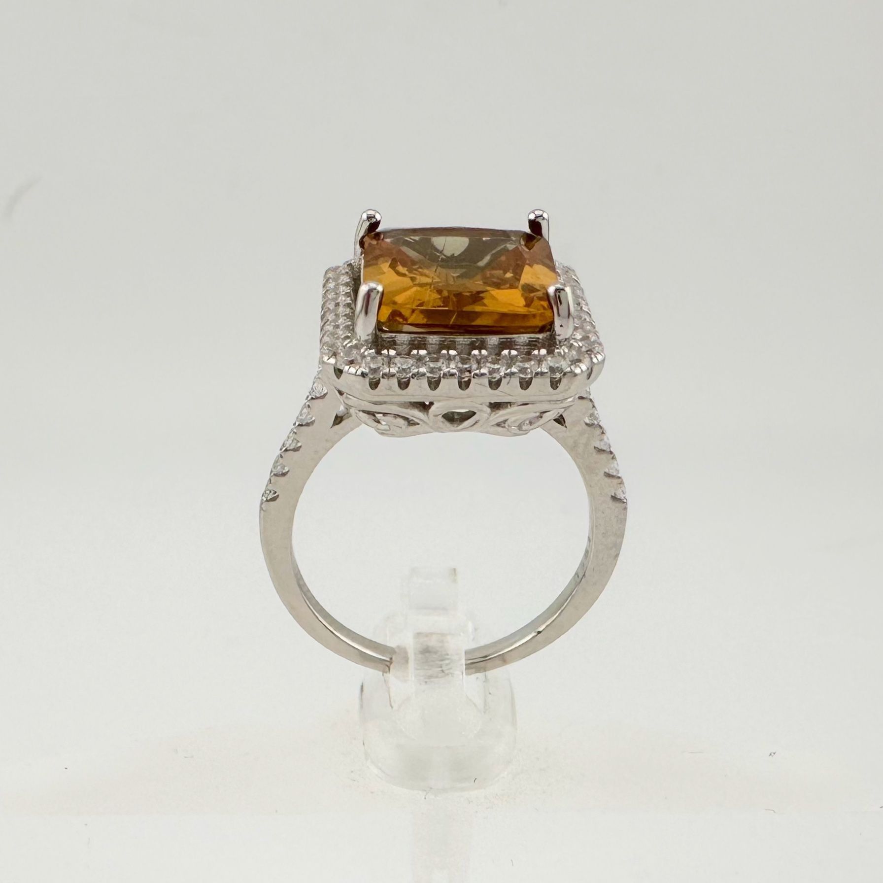Other Elegant Emerald Cut Lab Created Sultanite Ring - Beautiful Size ONE SIZE - 5 Thumbnail