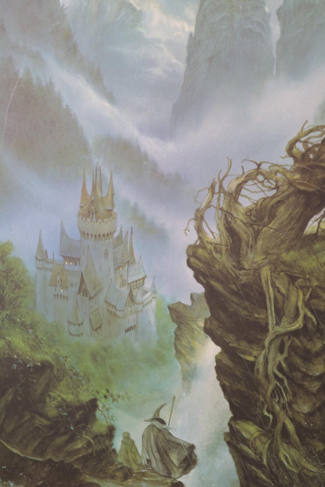 Other 90's Rivendell Lord Of The Rings John Howe Poster Size ONE SIZE - 4 Thumbnail