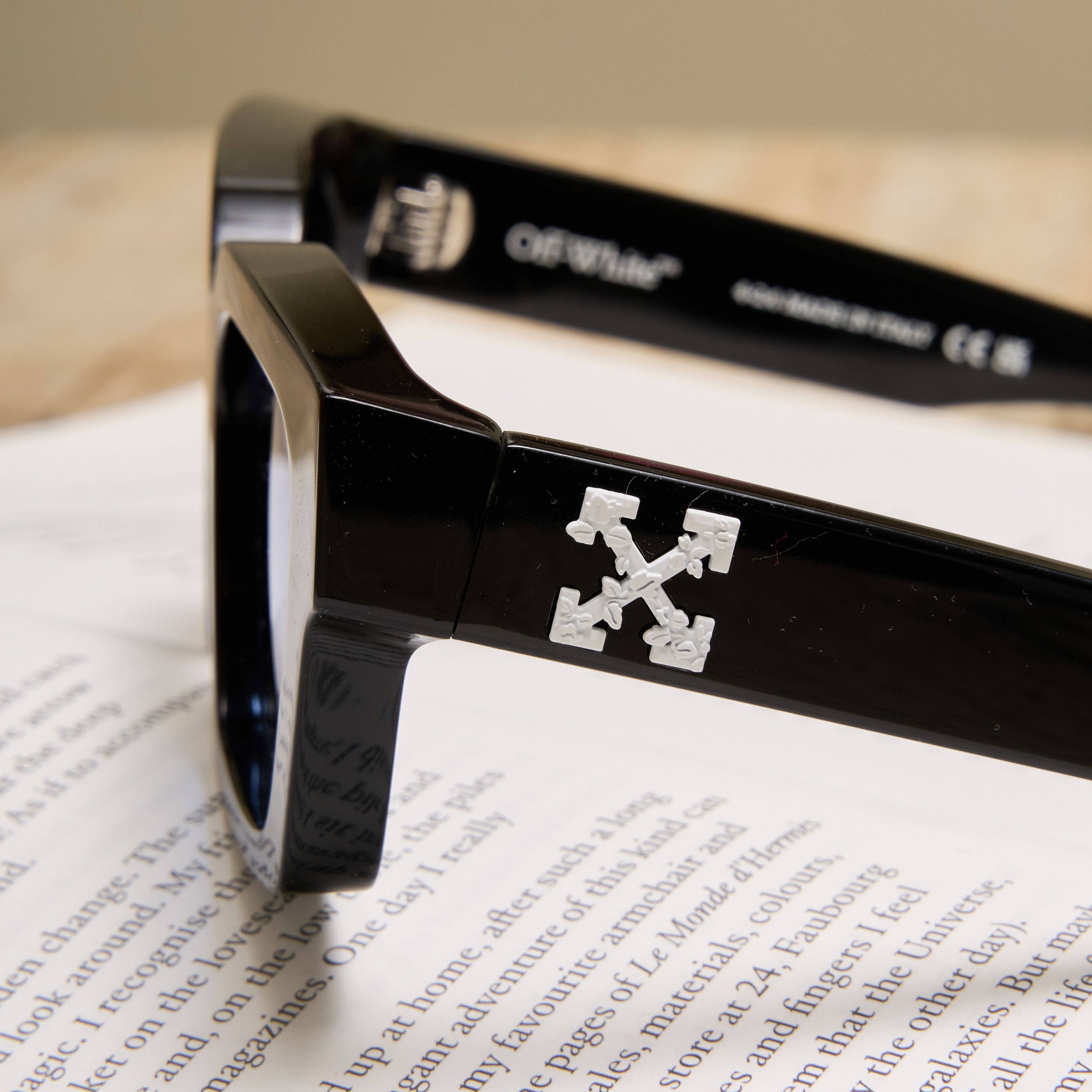 Off-White OFF WHITE Virgil Sunglasses BLACK/BLUE Size ONE SIZE - 3 Thumbnail