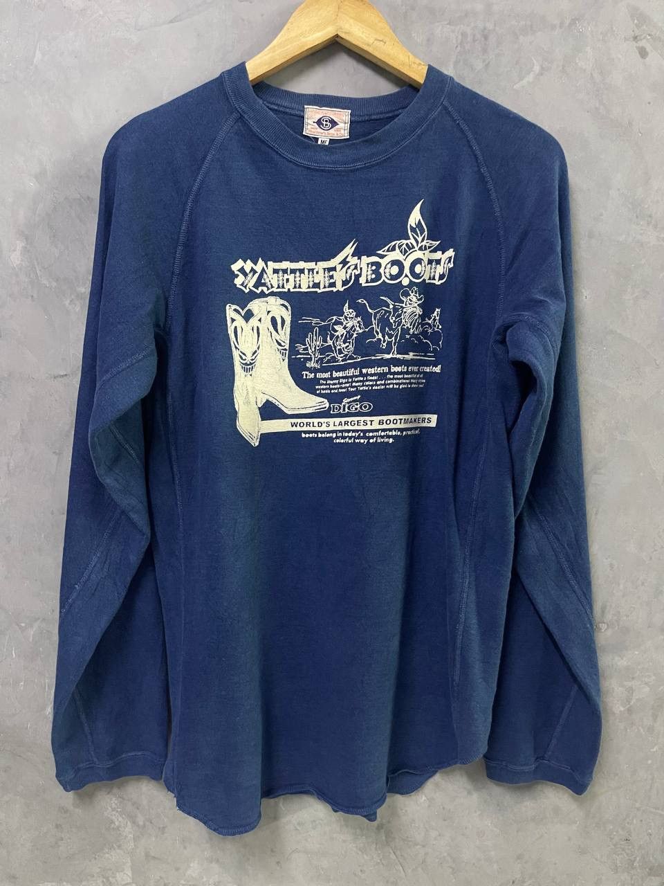 Pherrow's × Warehouse Stormy Blue by Pherrows Long sleeves Tshirt Size US M / EU 48-50 / 2 - 4 Thumbnail