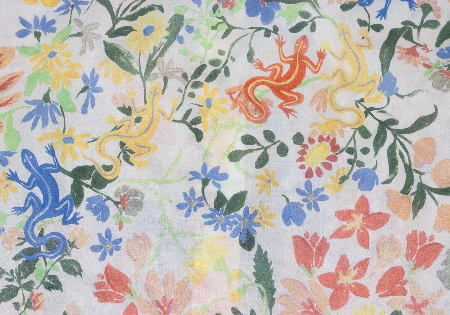 agnes b. Cotton Colorful Botanical Print Shirt Multi 40 Size US XXS / EU 40 - 9 Thumbnail