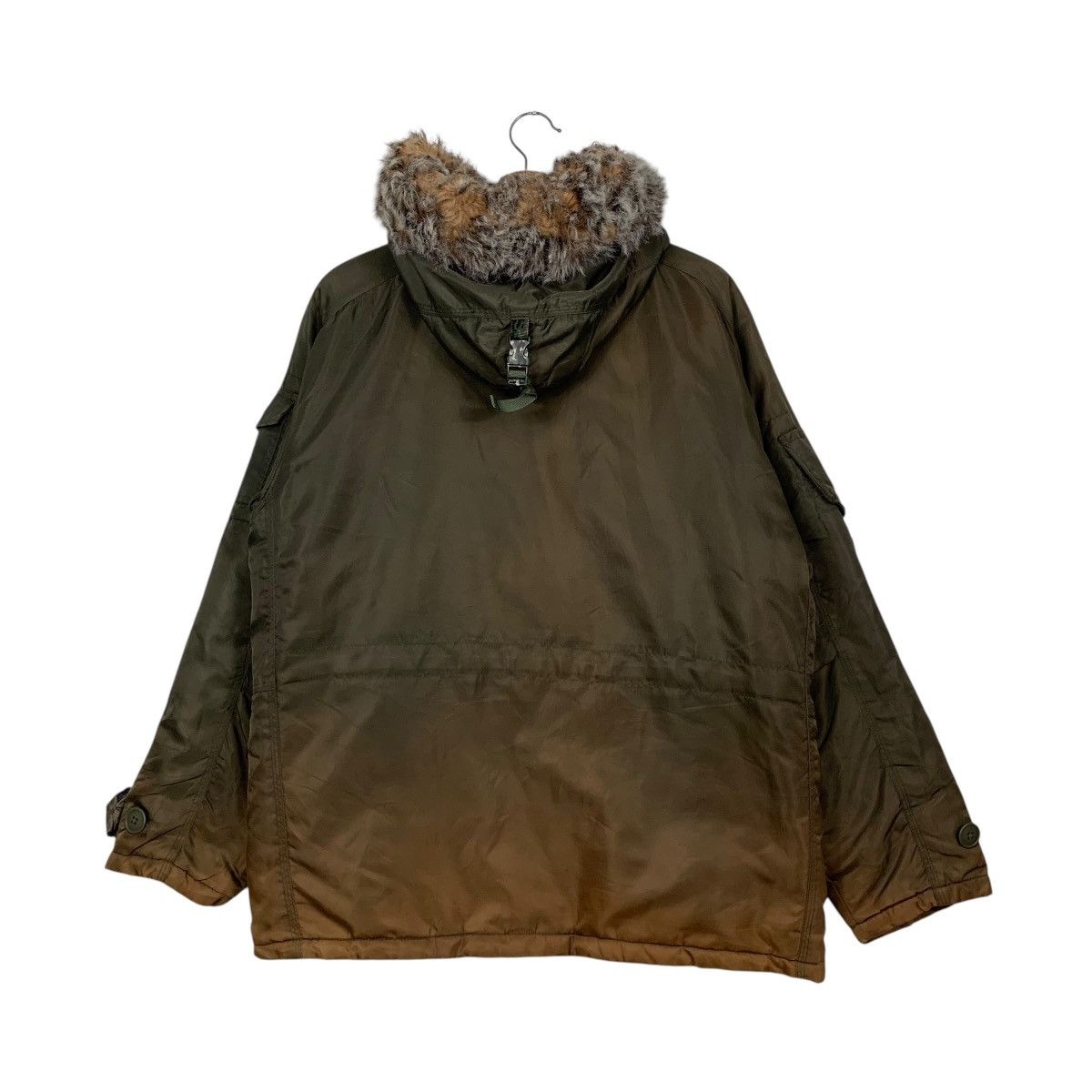 Gap Y2k Vintage GAP Snorkel Fur Hooded Parka Jacket #2870-C129 Size US S / EU 44-46 / 1 - 20 Thumbnail