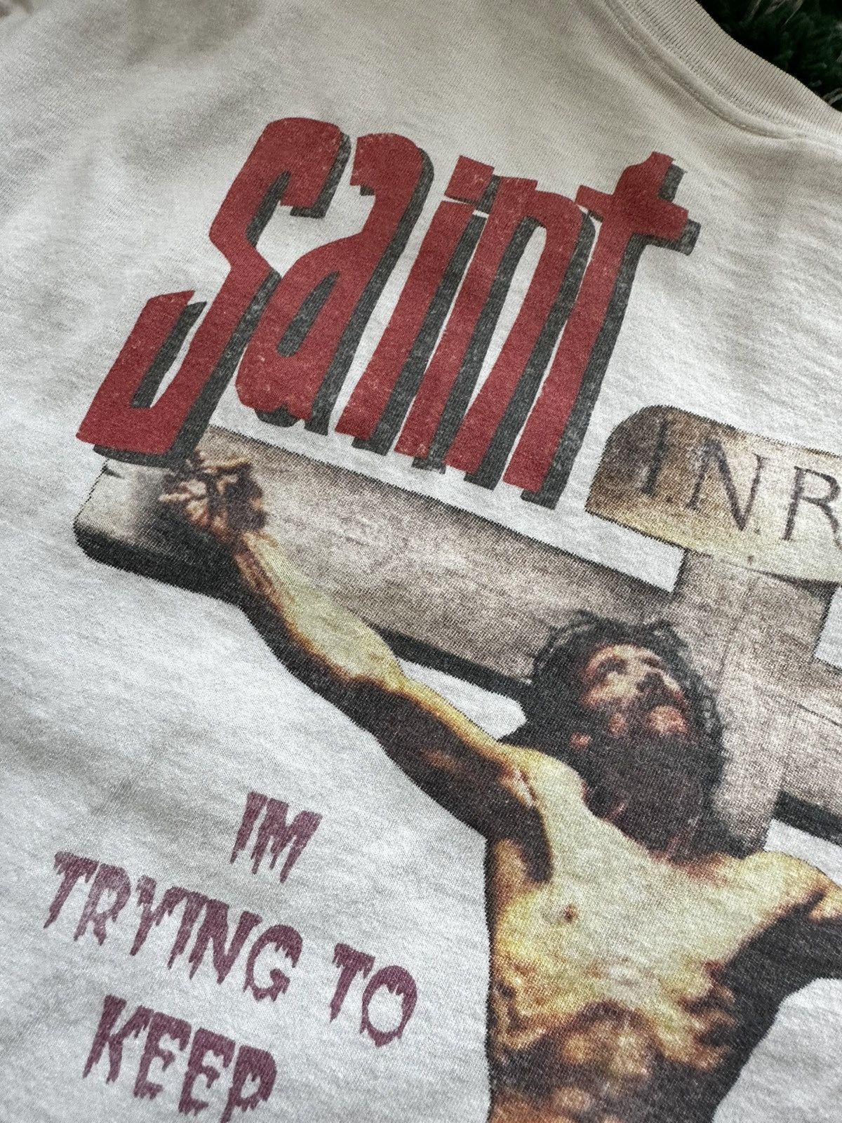Saint Michael Saint Michael’s SAINT WAR T Shirt Size US XL / EU 56 / 4 - 8 Thumbnail