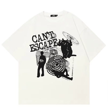 Japanese Brand × Vintage "Can't Escape-M" T-shirt Size US M / EU 48-50 / 2 - 1 Thumbnail
