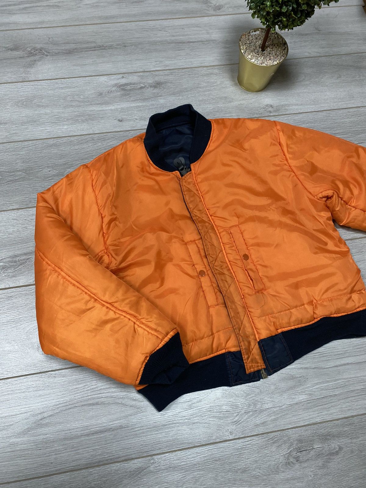 Vintage Ma1 Flyer military Vintage Bomber Jacket double side Size US L / EU 52-54 / 3 - 2 Thumbnail