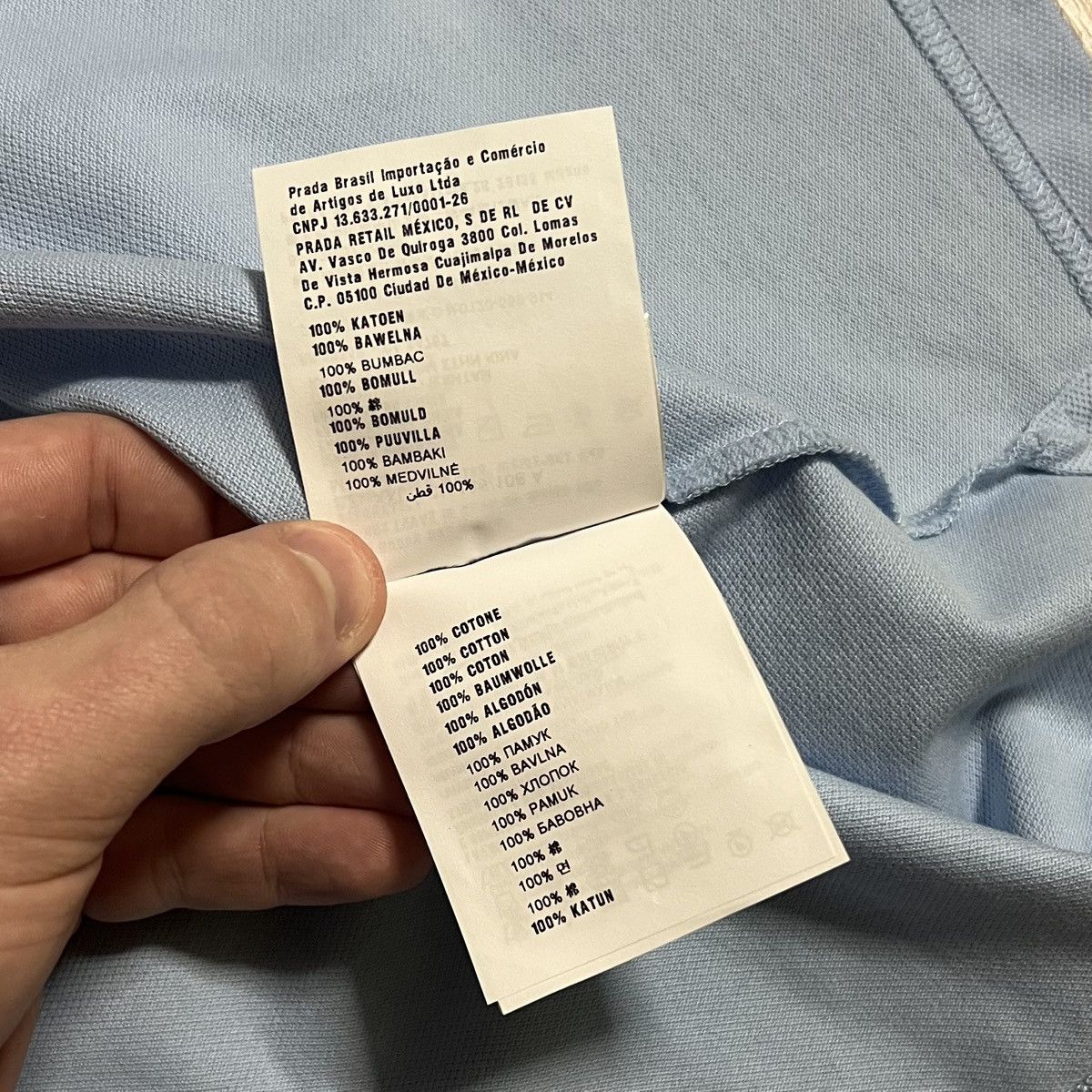 Prada PRADA RED TAB POLO TEE Size US XXL / EU 58 / 5 - 11 Thumbnail
